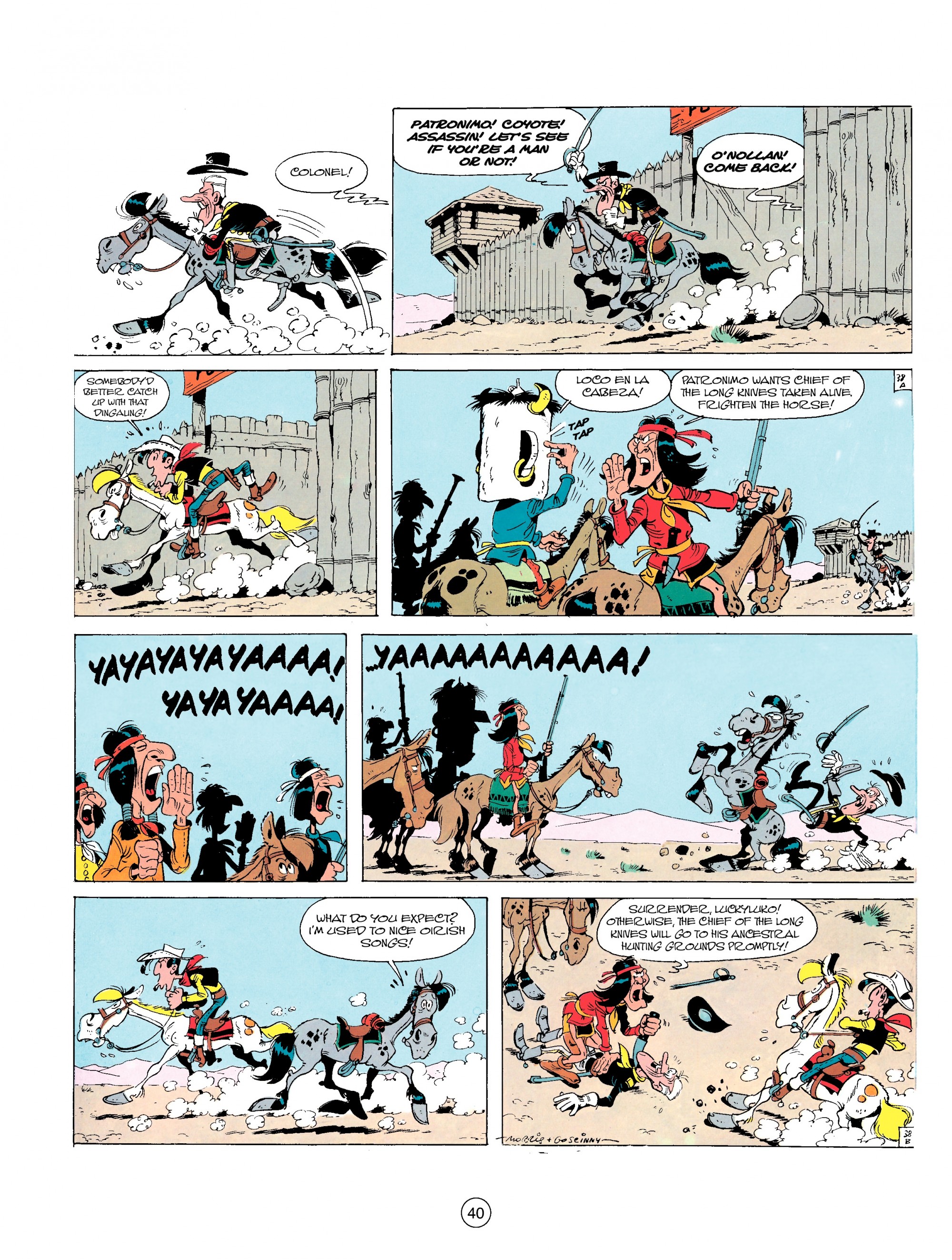 Read online A Lucky Luke Adventure comic -  Issue #17 - 40