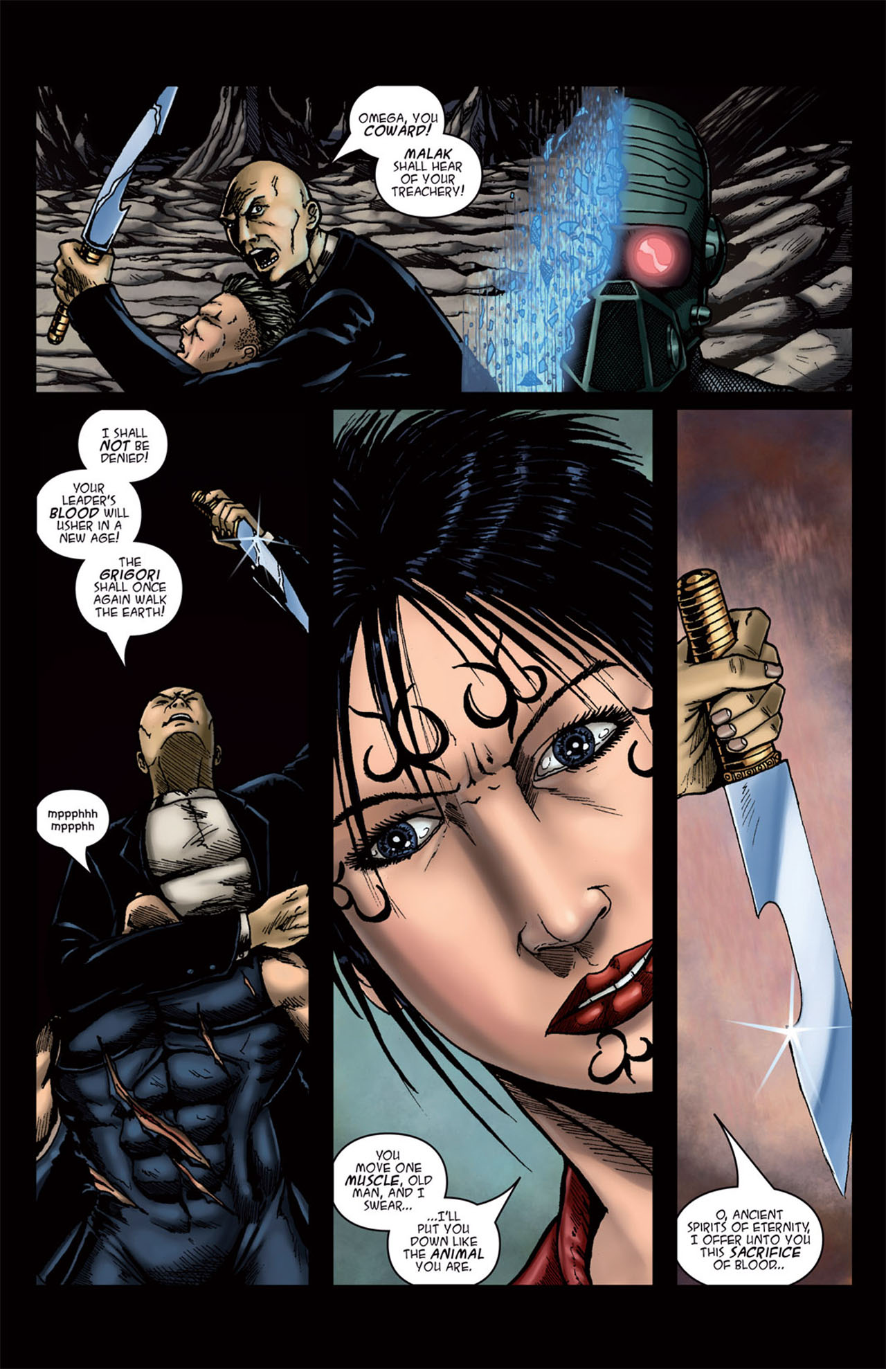 Read online Alpha Gods comic -  Issue #3 - 4