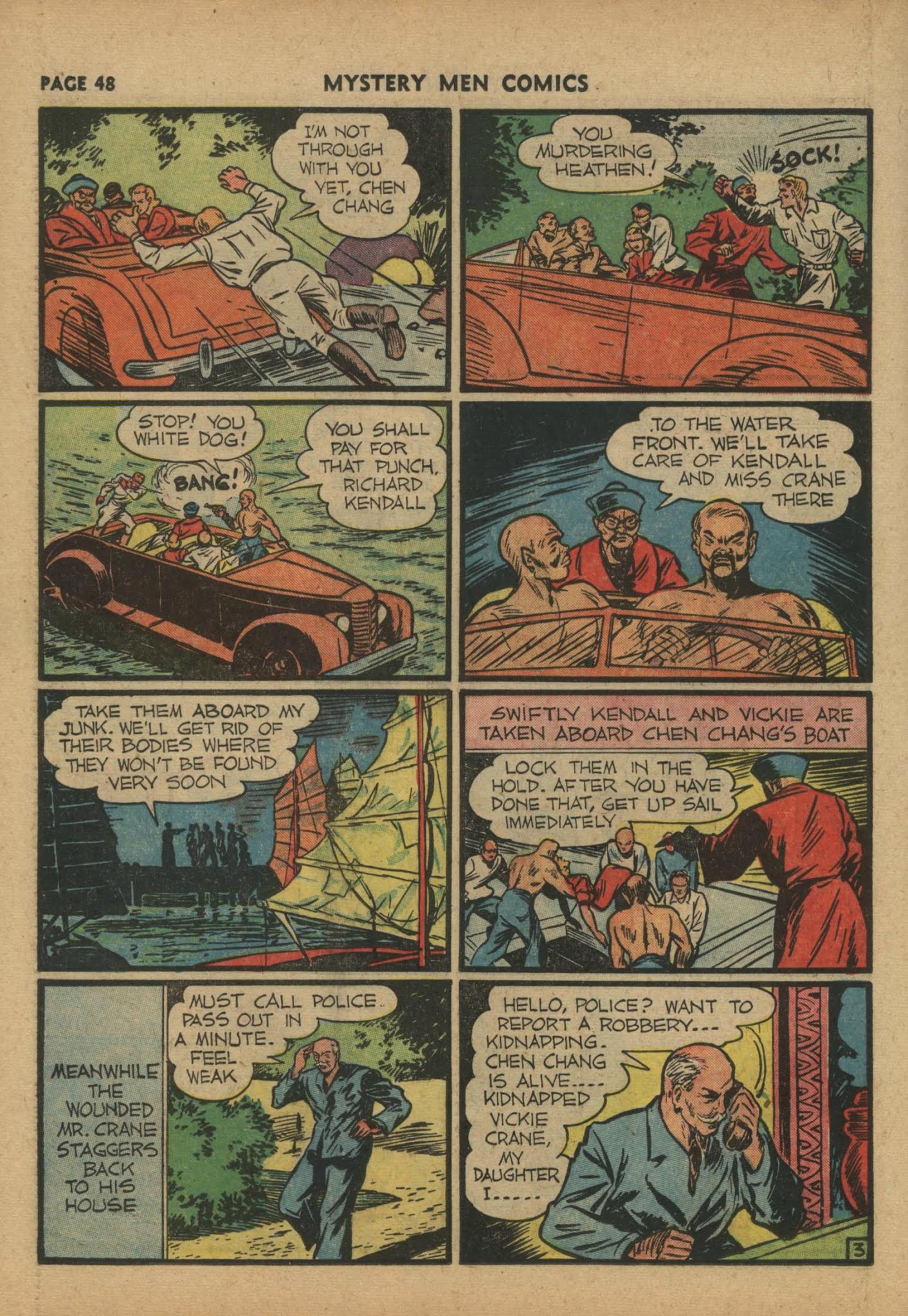 Read online Mystery Men Comics comic -  Issue #19 - 50