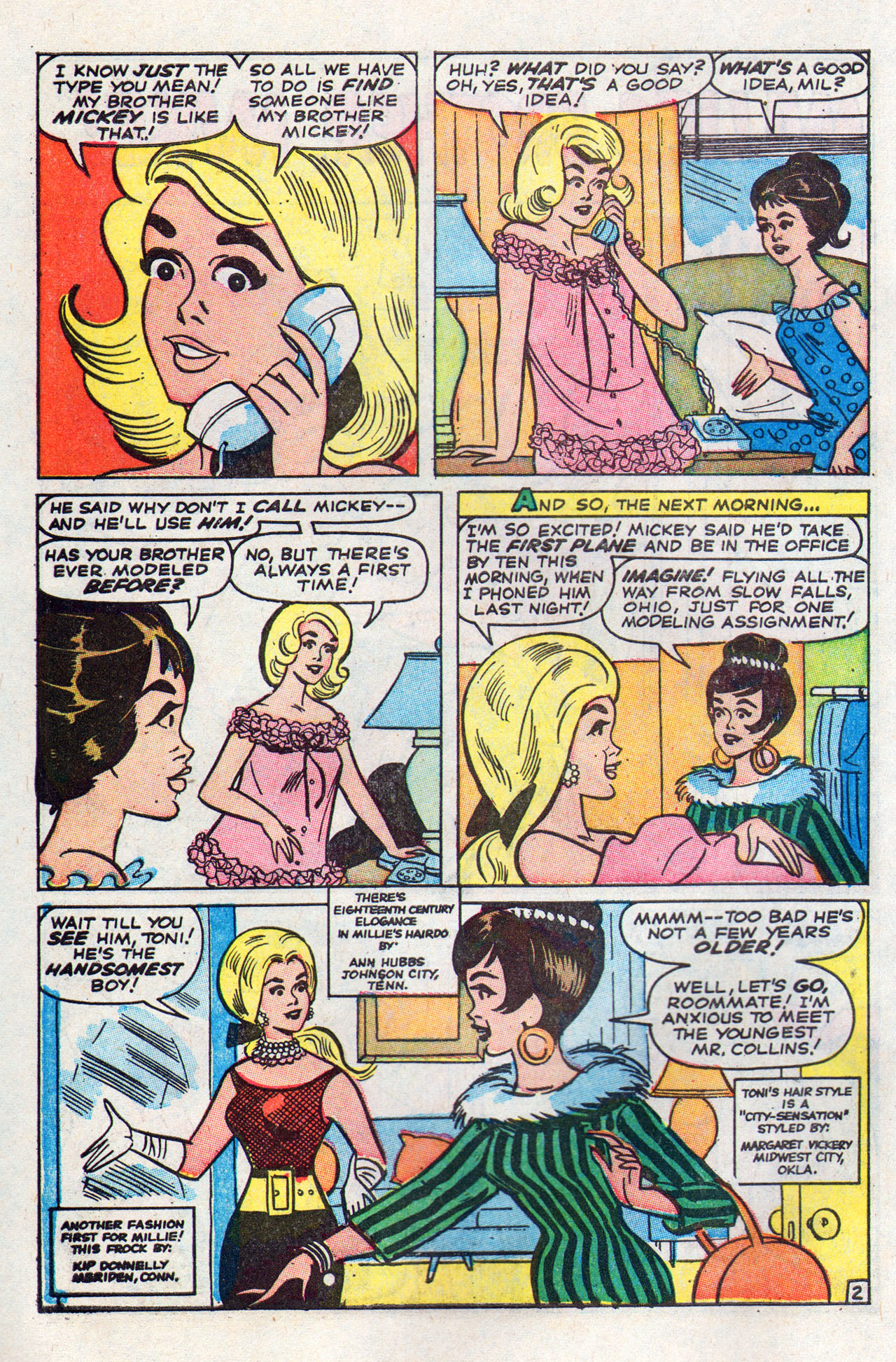 Read online Millie the Model comic -  Issue # Annual 6 - 42