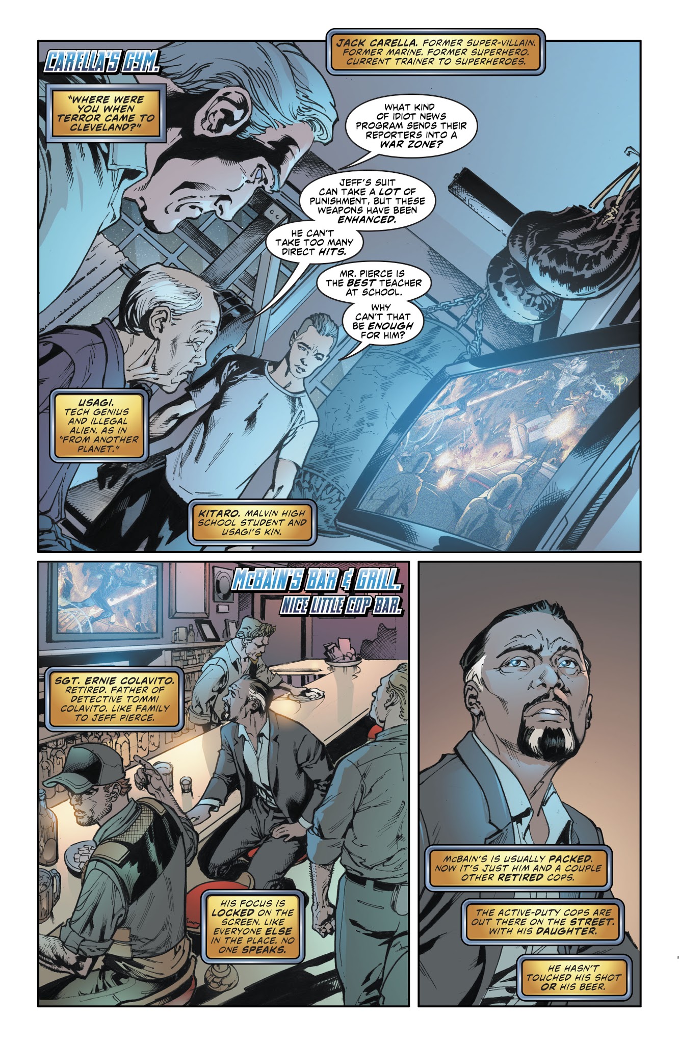 Read online Black Lightning: Cold Dead Hands comic -  Issue #4 - 8