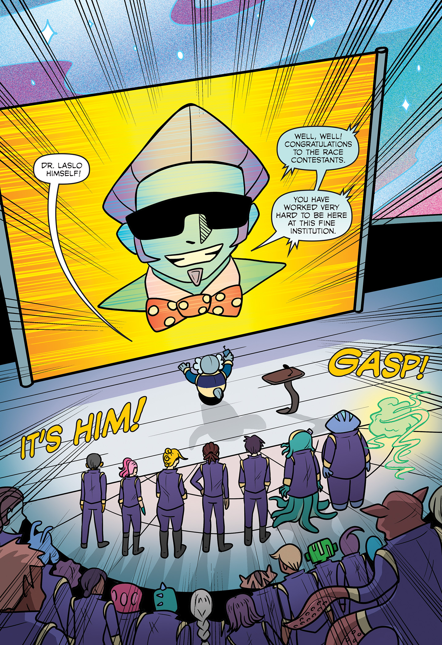 Read online Ana and the Cosmic Race comic -  Issue # TPB - 17