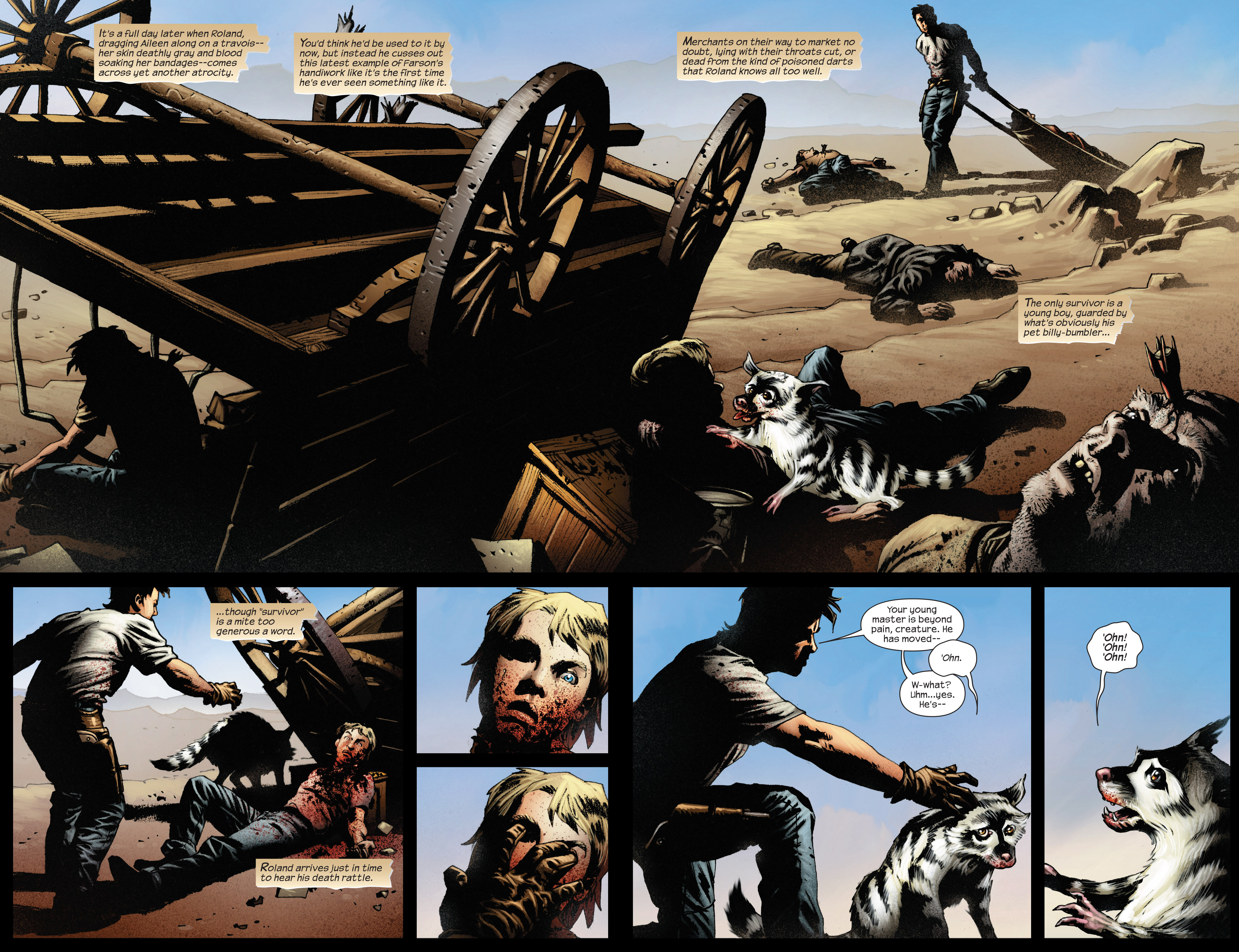 Read online Dark Tower: The Gunslinger - The Journey Begins comic -  Issue # TPB - 31