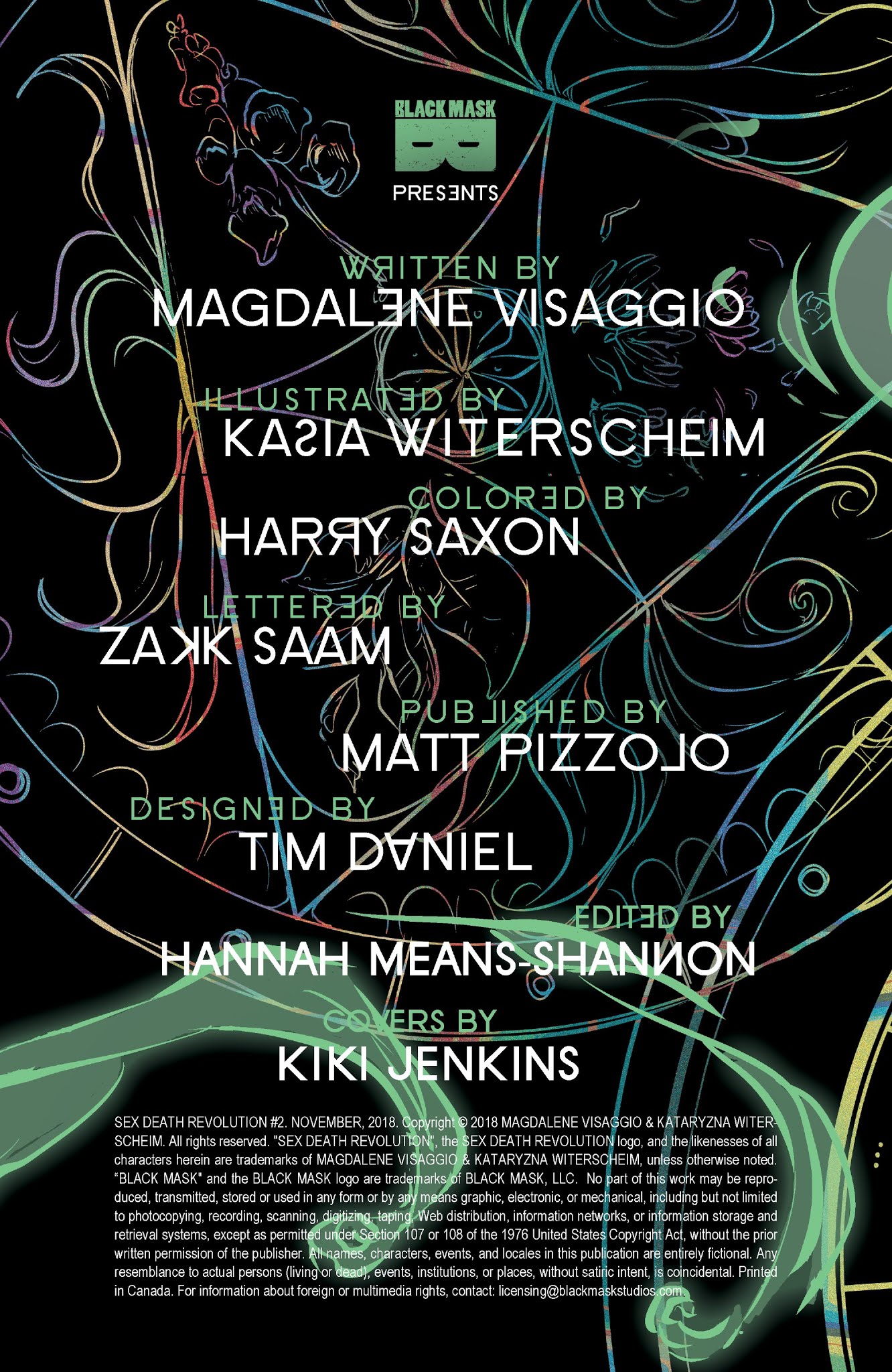 Read online Sex Death Revolution comic -  Issue #2 - 2