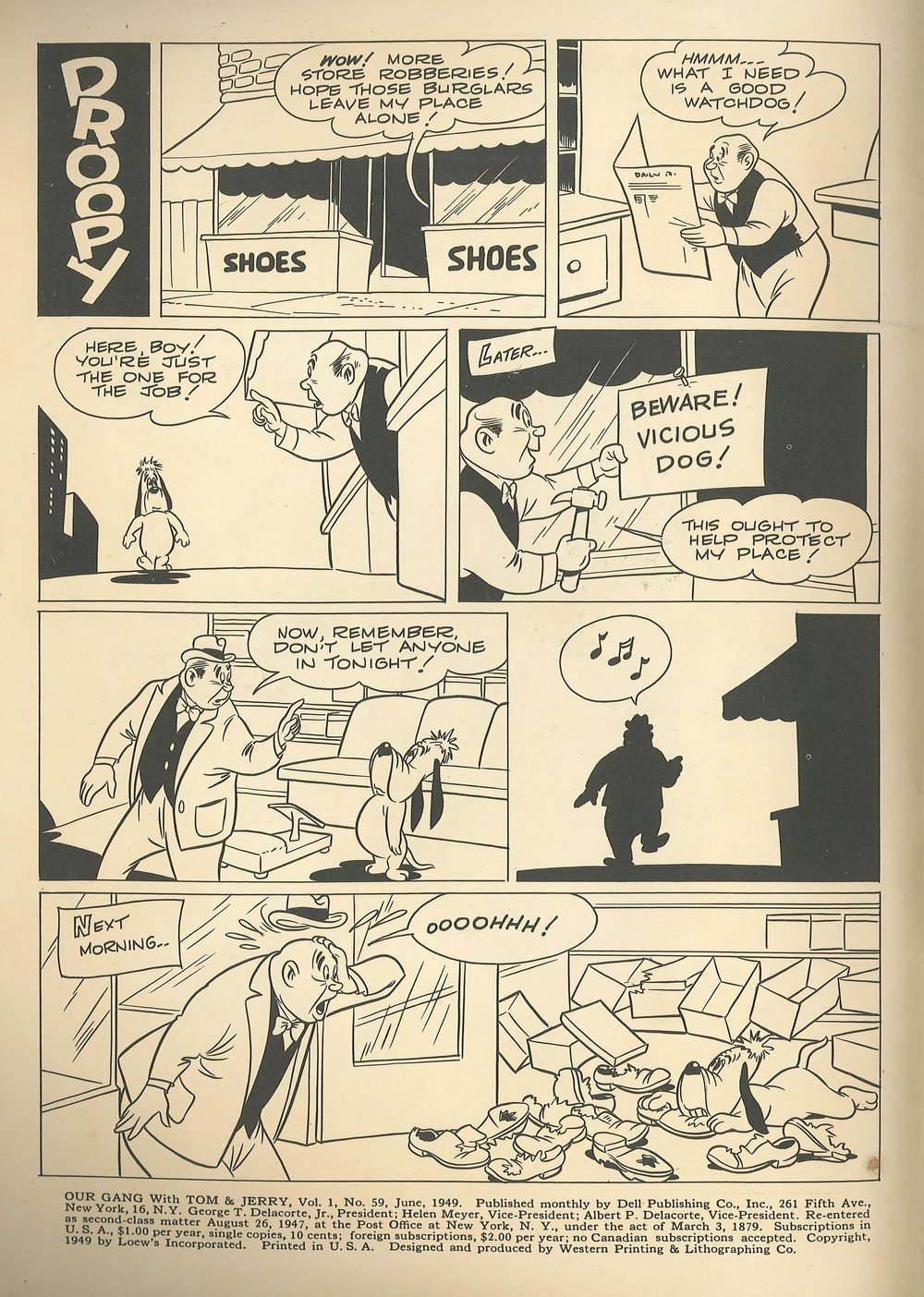Read online Our Gang with Tom & Jerry comic -  Issue #59 - 2