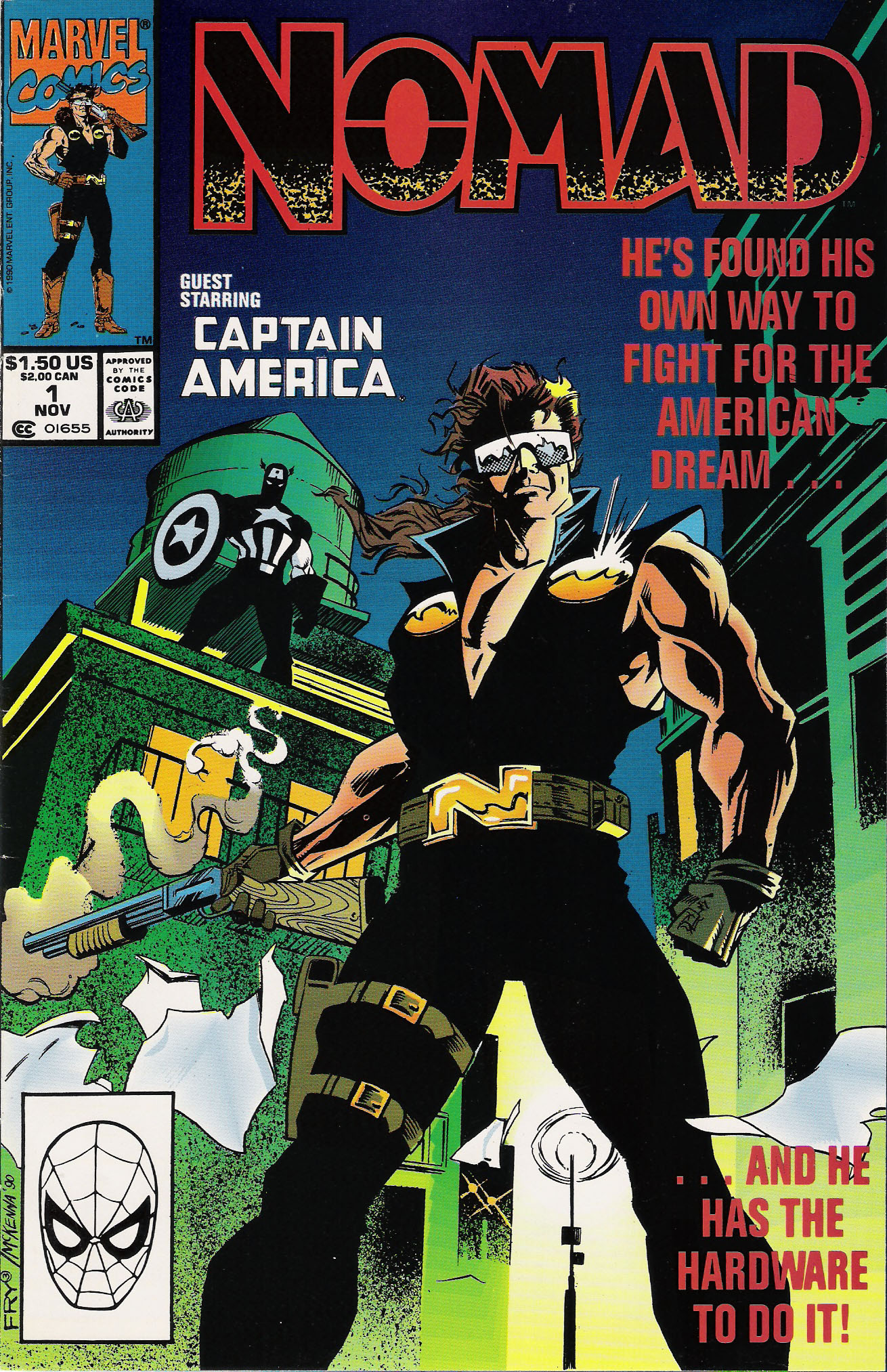 Read online Nomad (1990) comic -  Issue #1 - 1