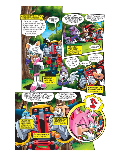 Read online Sonic Comics Spectacular: Speed of Sound comic -  Issue # Full - 171
