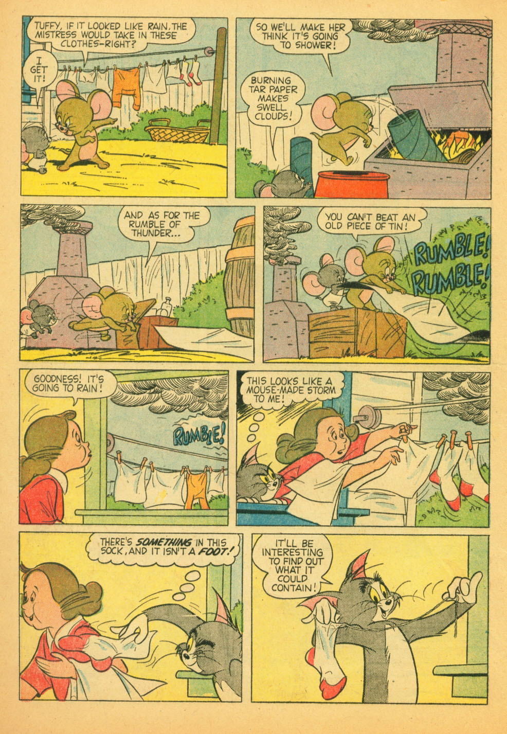 Read online Tom & Jerry Comics comic -  Issue #170 - 8