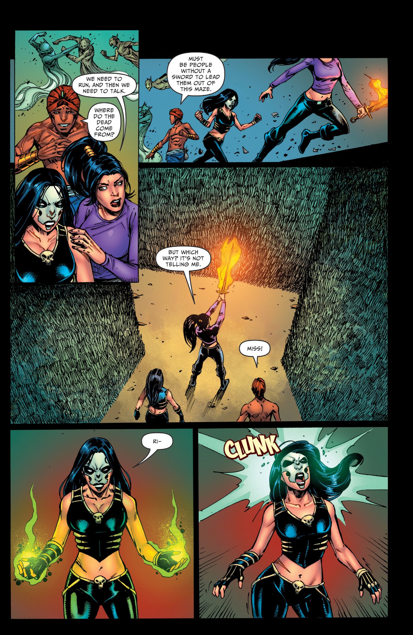 Read online Grimm Fairy Tales: Dance of the Dead comic -  Issue #6 - 9