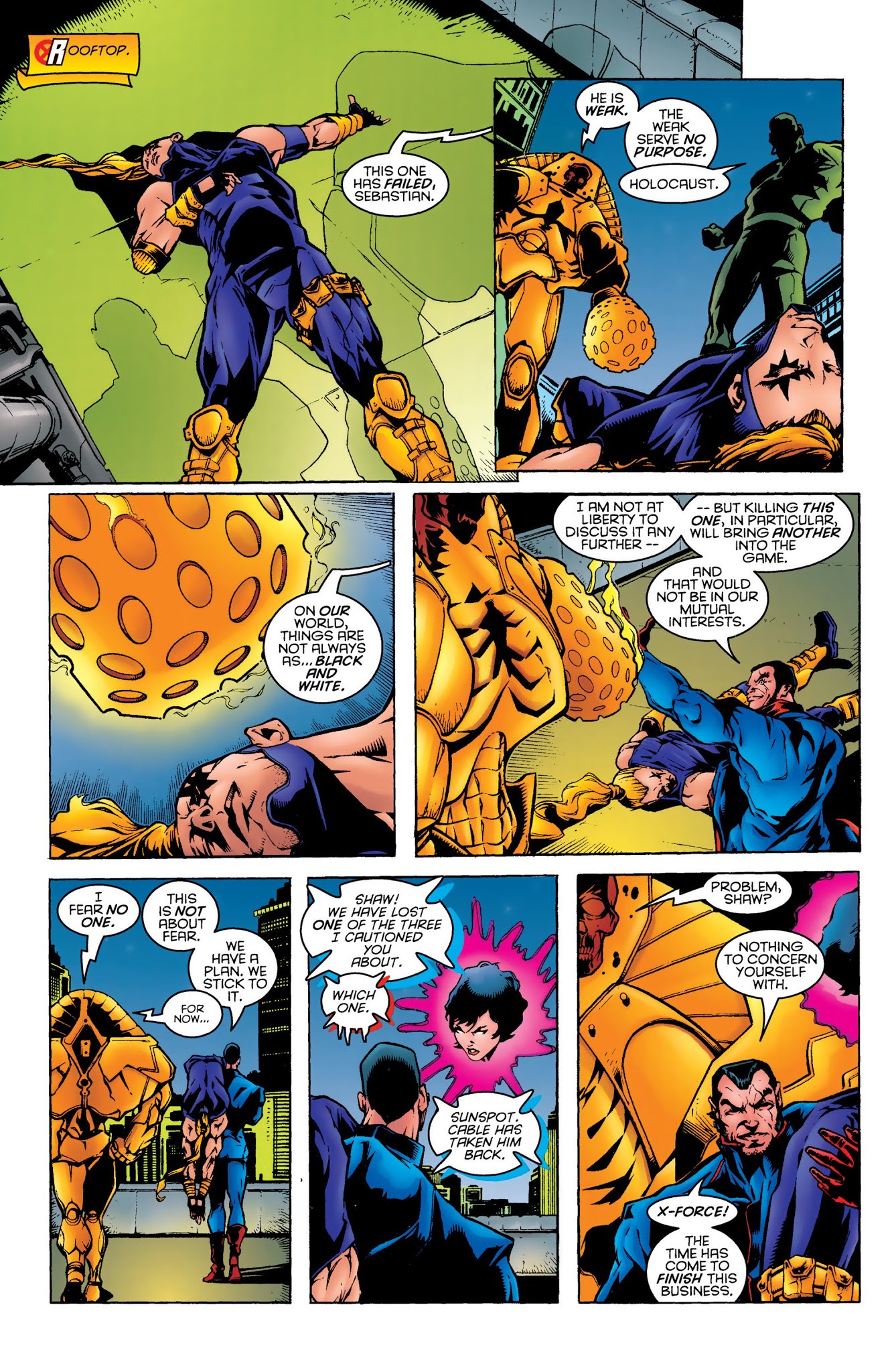 Read online Cable & X-Force: Onslaught Rising comic -  Issue # TPB - 102