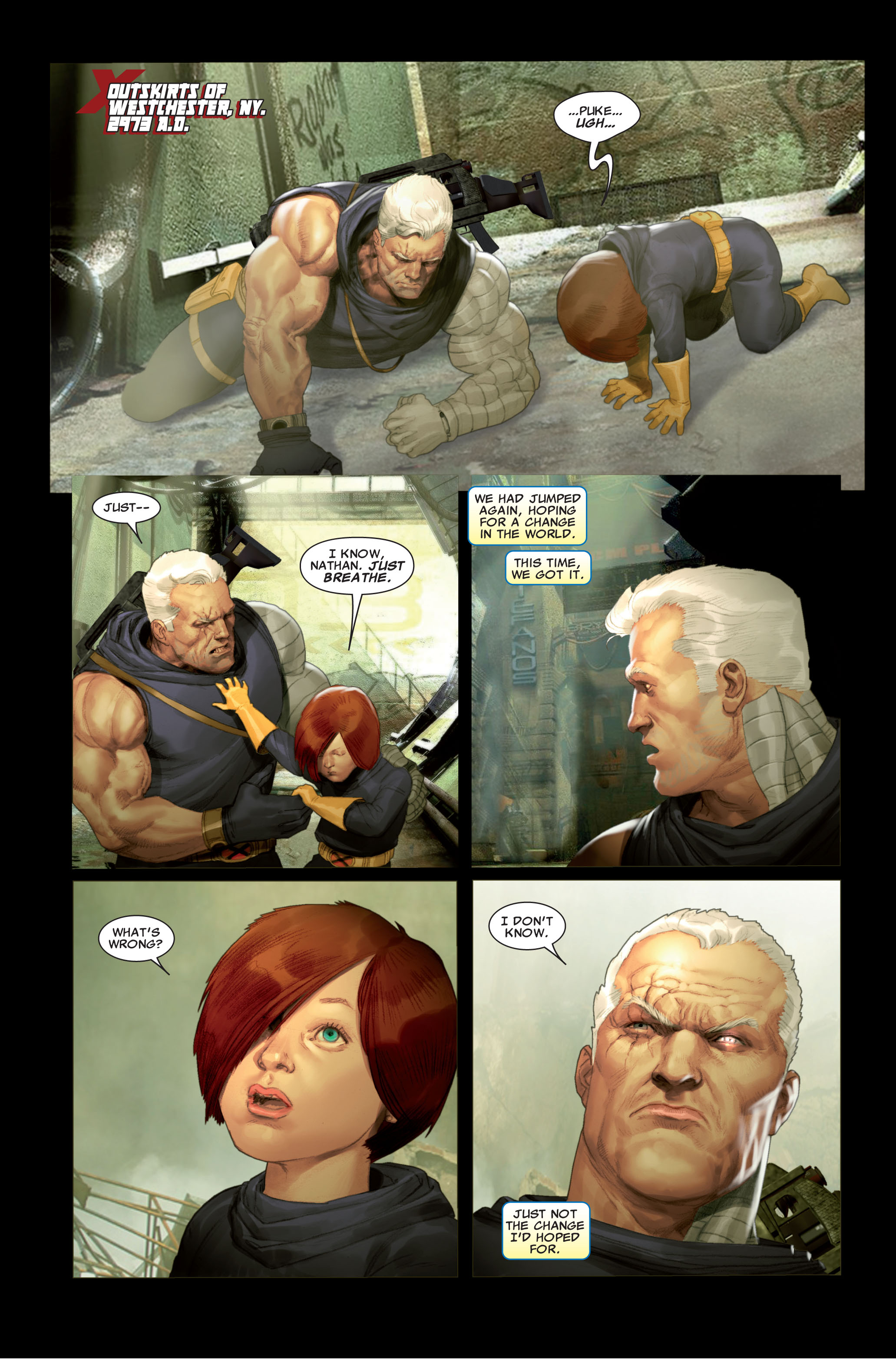 Read online X-Force/Cable: Messiah War comic -  Issue # _TPB (Part 1) - 87