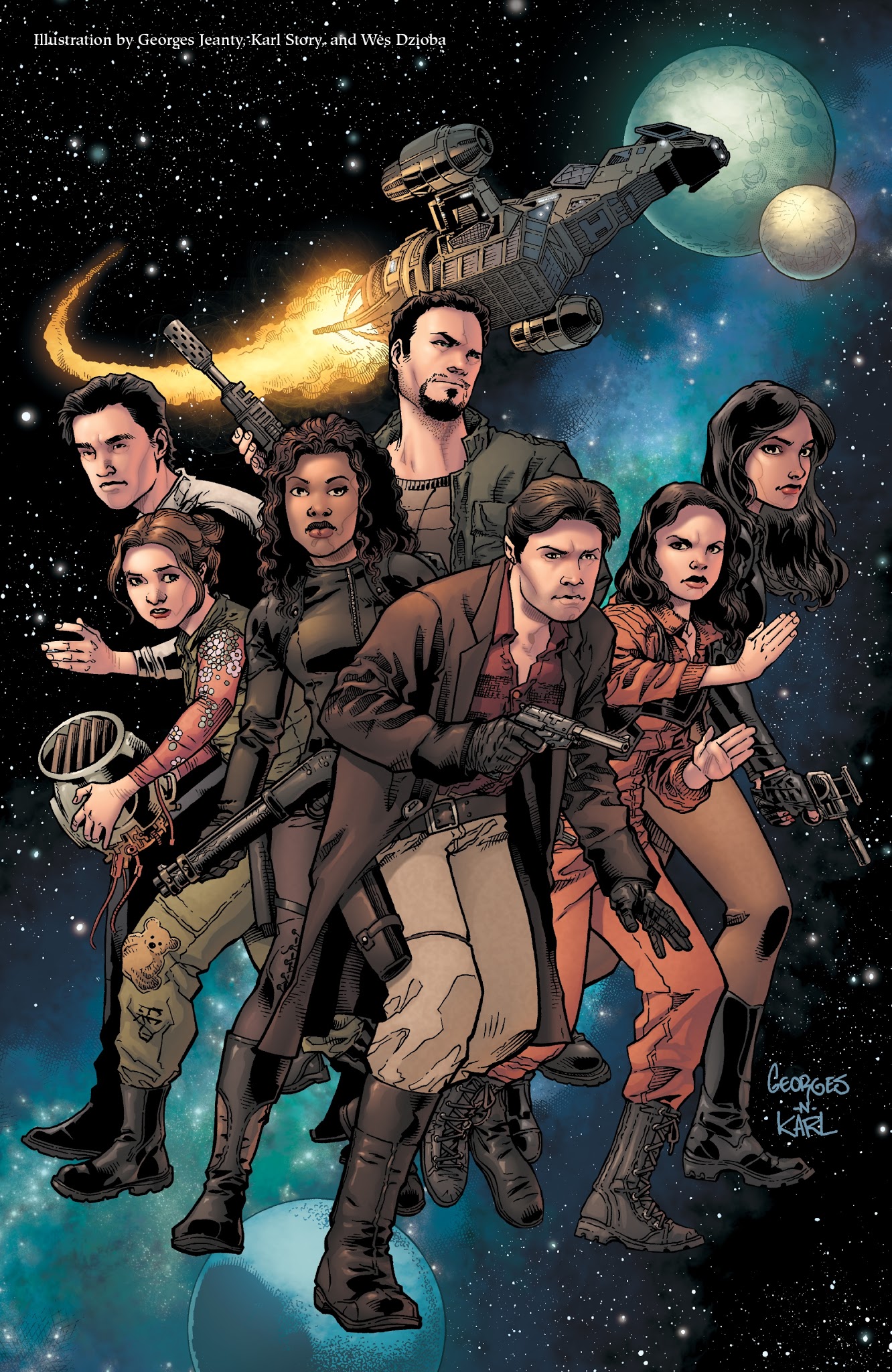 Read online Serenity: Firefly Class 03-K64 – No Power in the 'Verse comic -  Issue # _TPB - 157