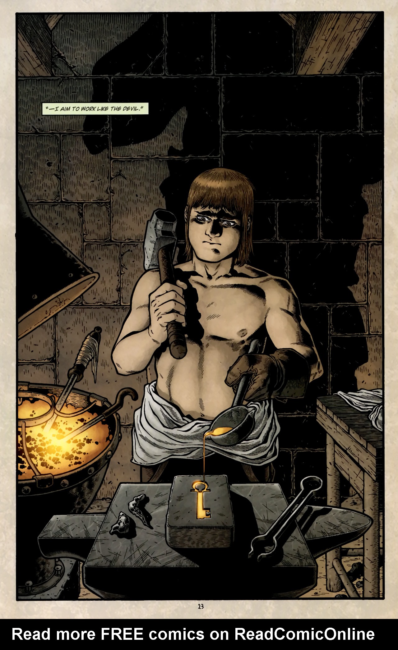 Read online Locke & Key: Clockworks comic -  Issue #1 - 23