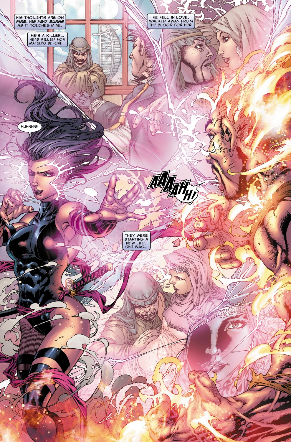 Read online Psylocke comic -  Issue #3 - 7
