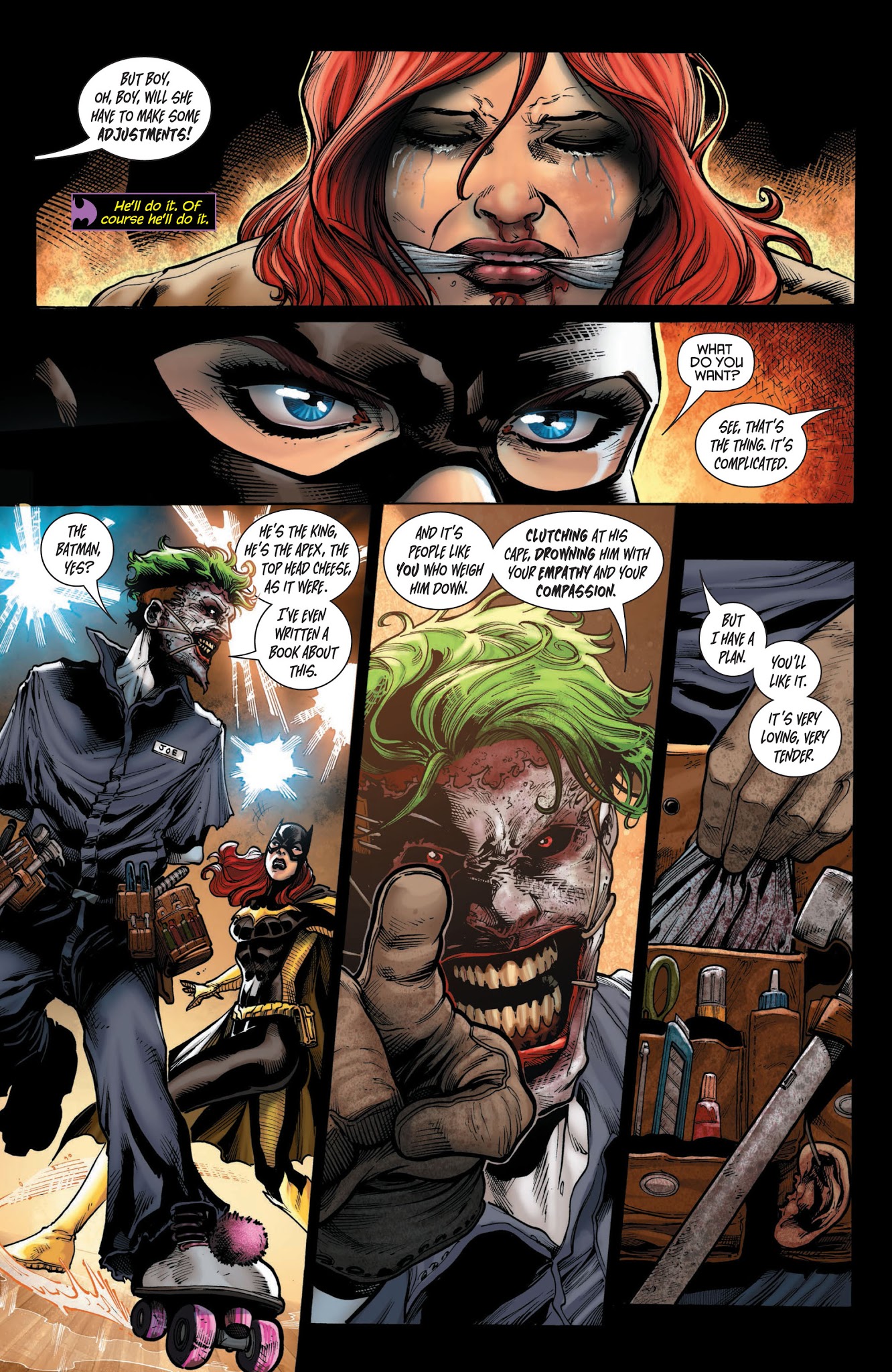 Read online The Joker: Death of the Family comic -  Issue # TPB - 156