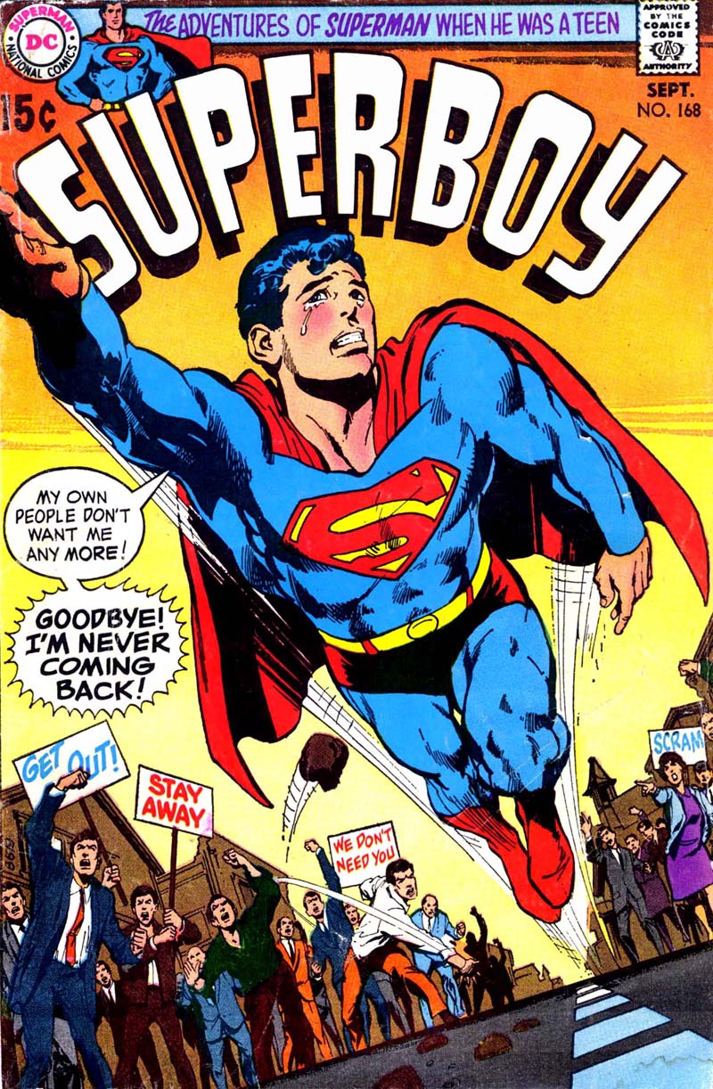 Read online Superboy (1949) comic -  Issue #168 - 1