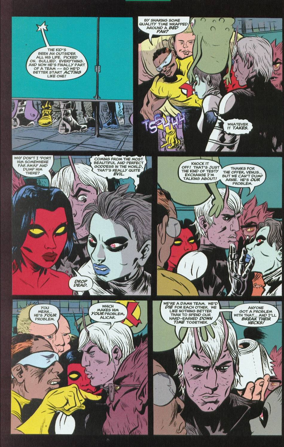 Read online X-Statix comic -  Issue #5 - 7