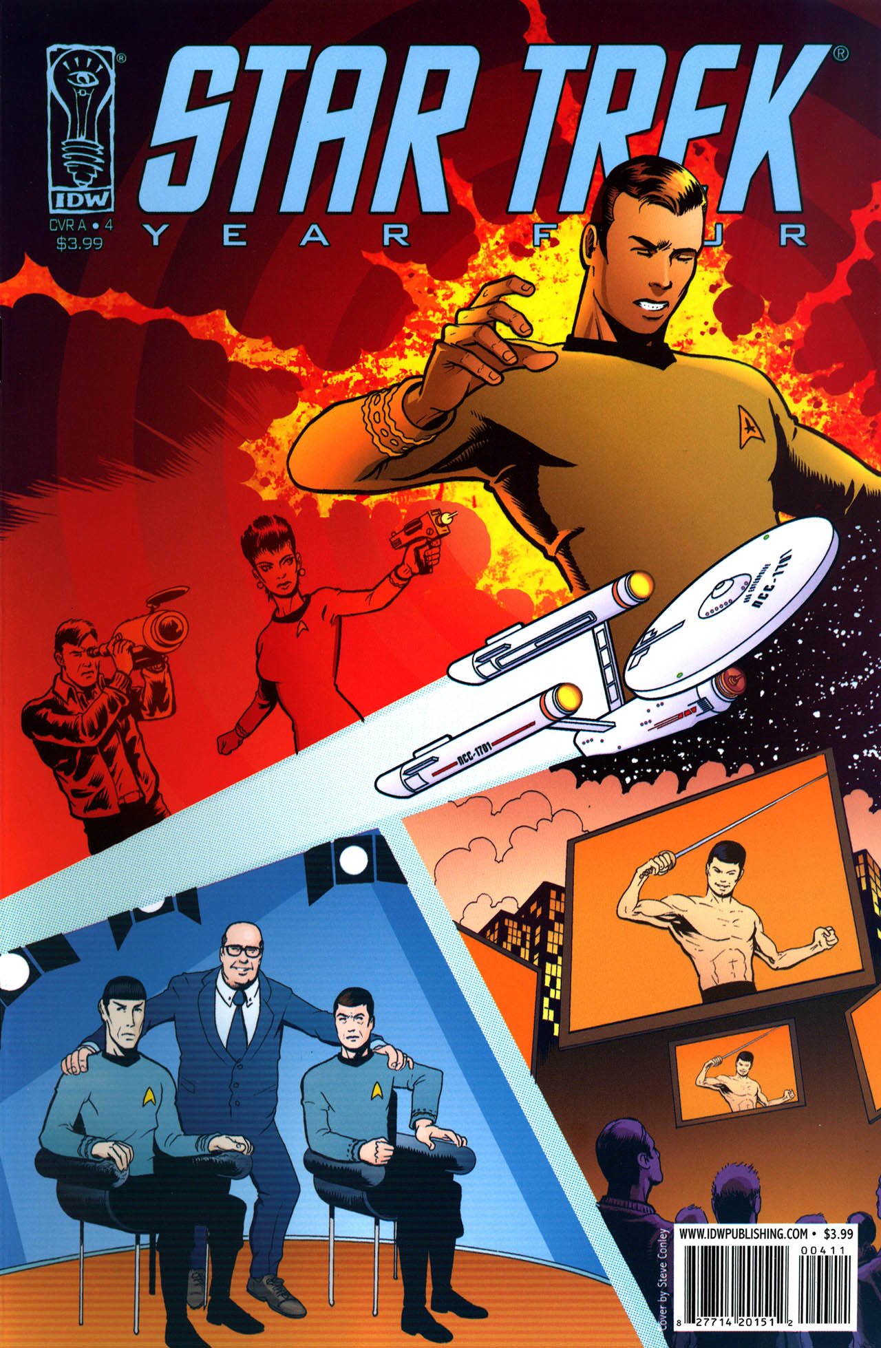 Read online Star Trek: Year Four comic -  Issue #4 - 2