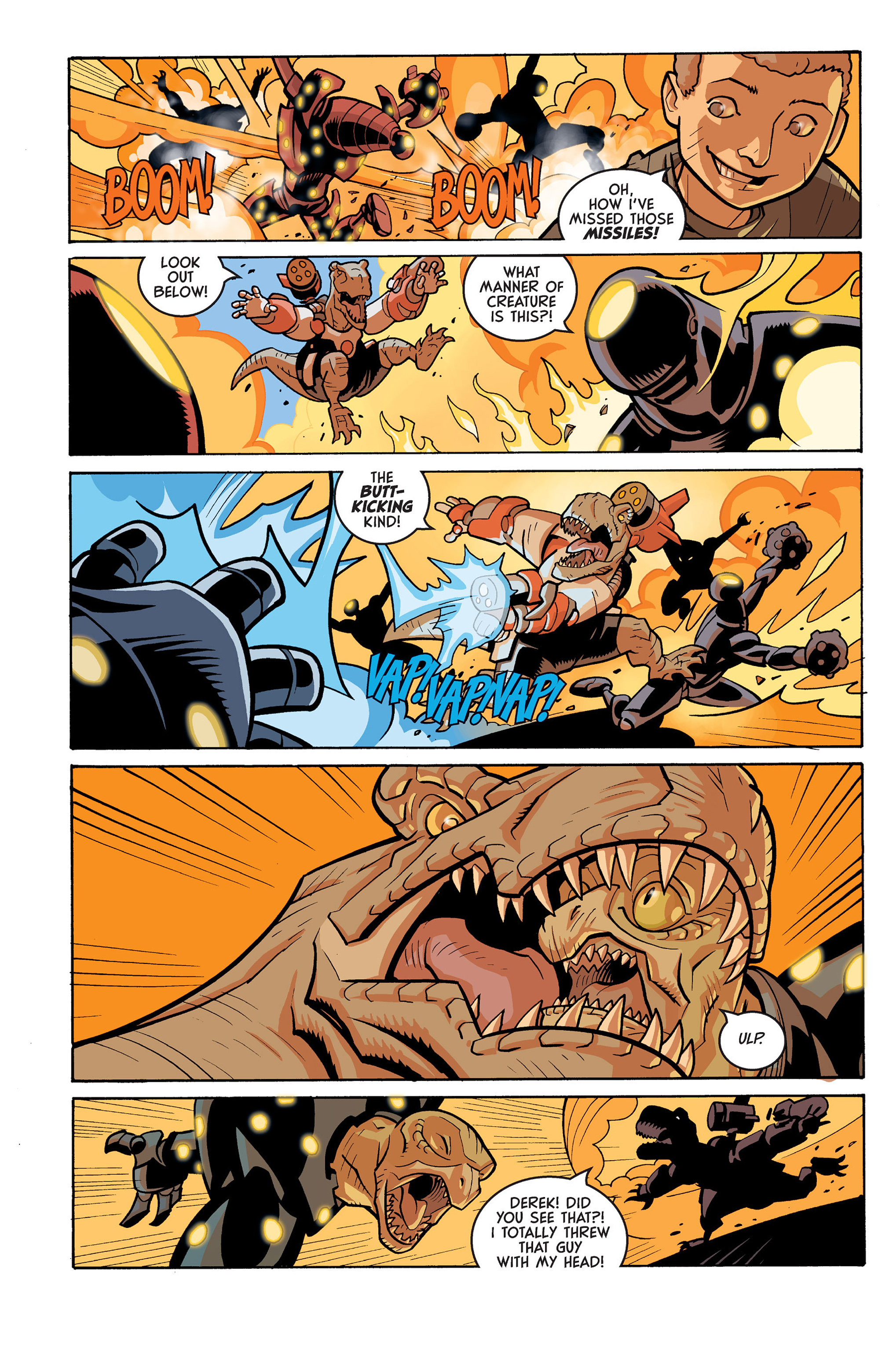 Read online Super Dinosaur (2011) comic -  Issue # _TPB 3 - 74