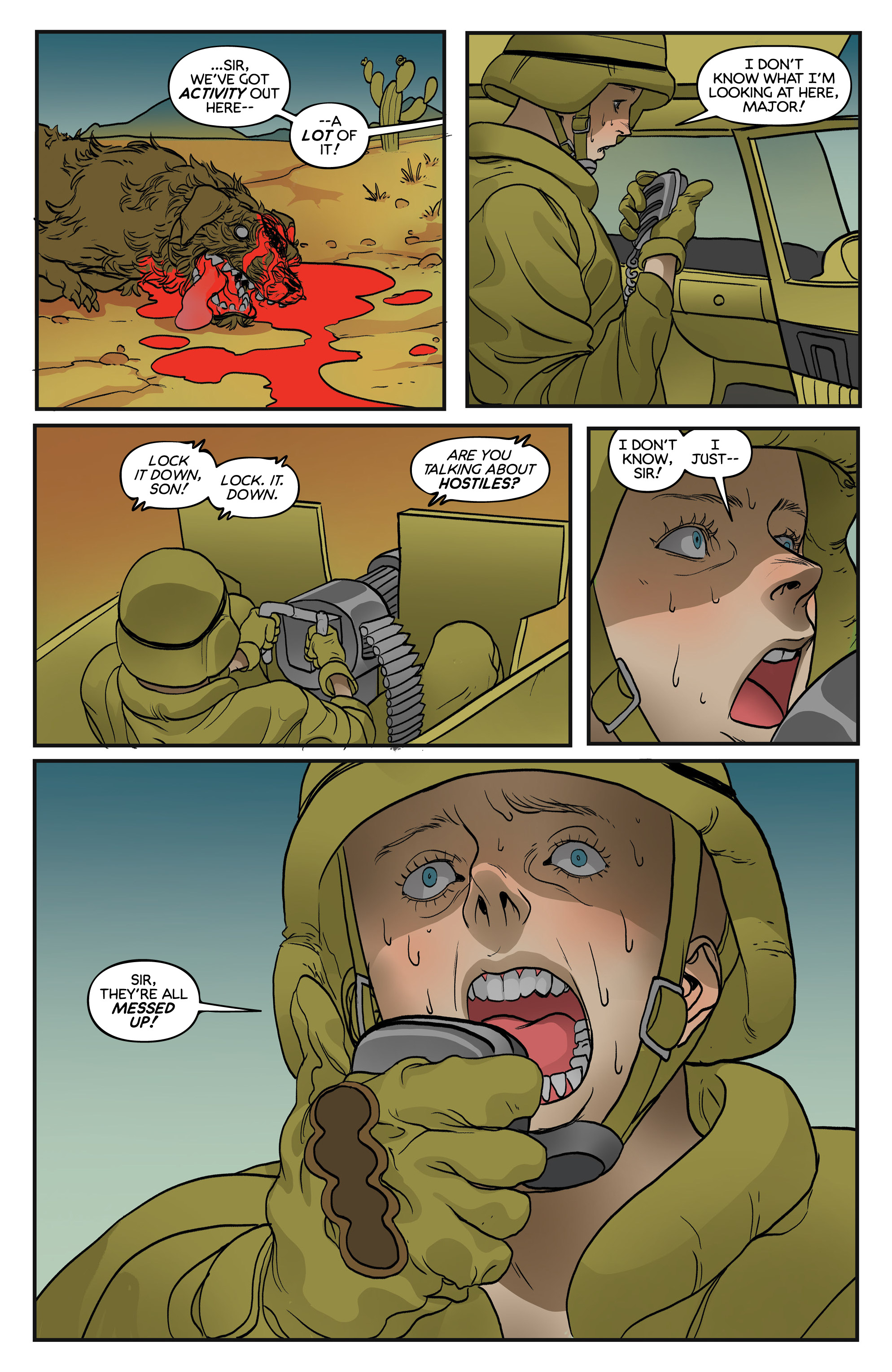 Read online Unearth comic -  Issue #3 - 25