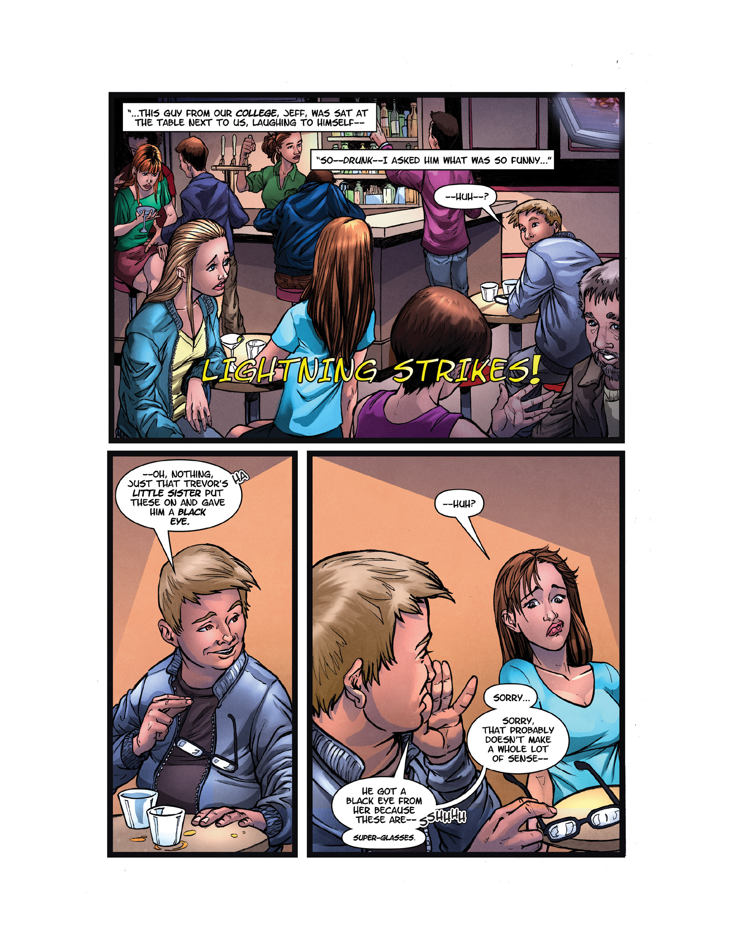 Read online Geek-Girl comic -  Issue #1 - 8