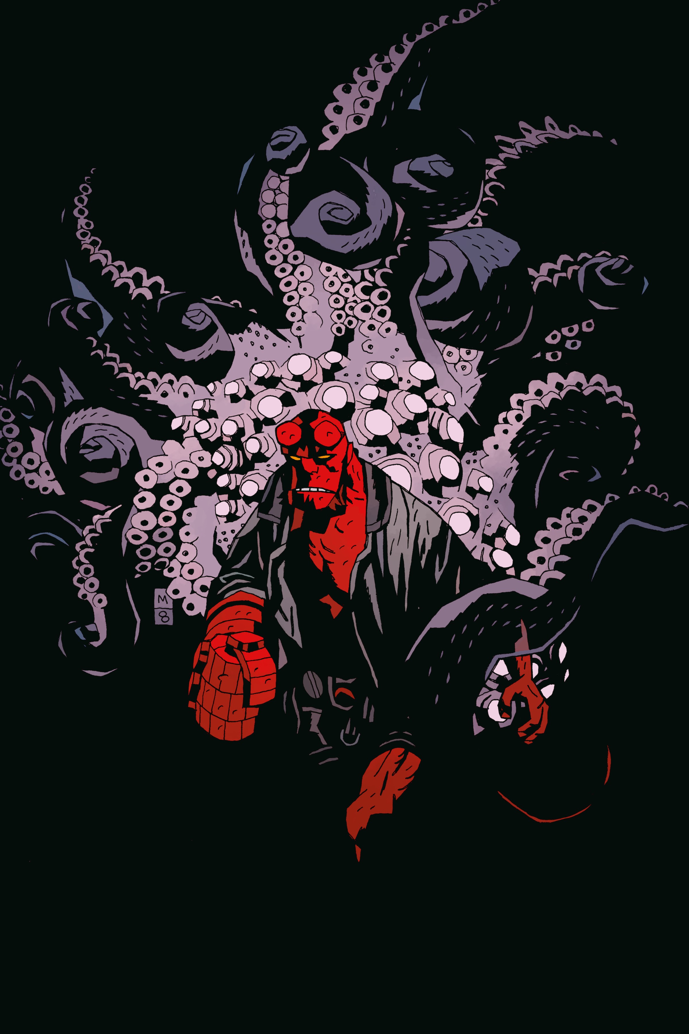 Read online Hellboy: 25 Years of Covers comic -  Issue # TPB (Part 1) - 92