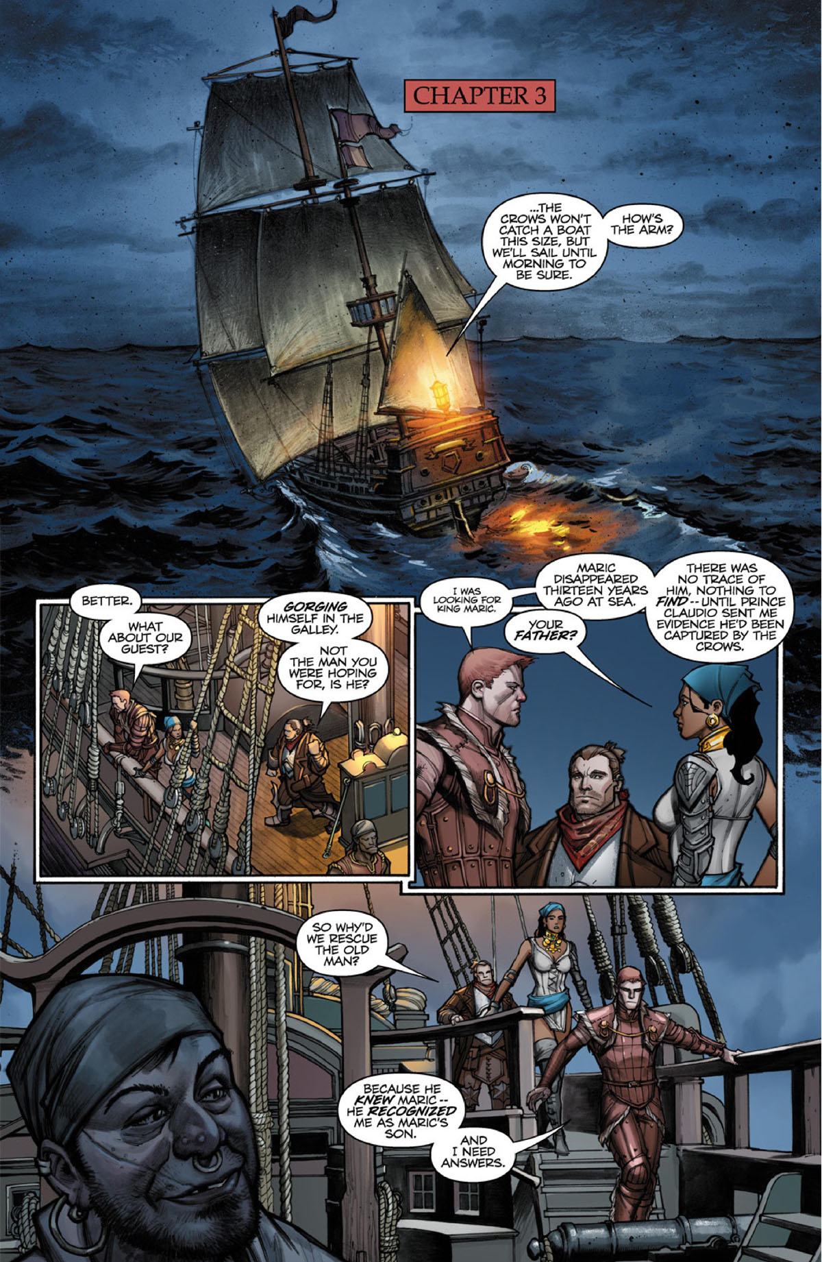 Read online Dragon Age: The Silent Grove comic -  Issue #3 - 3