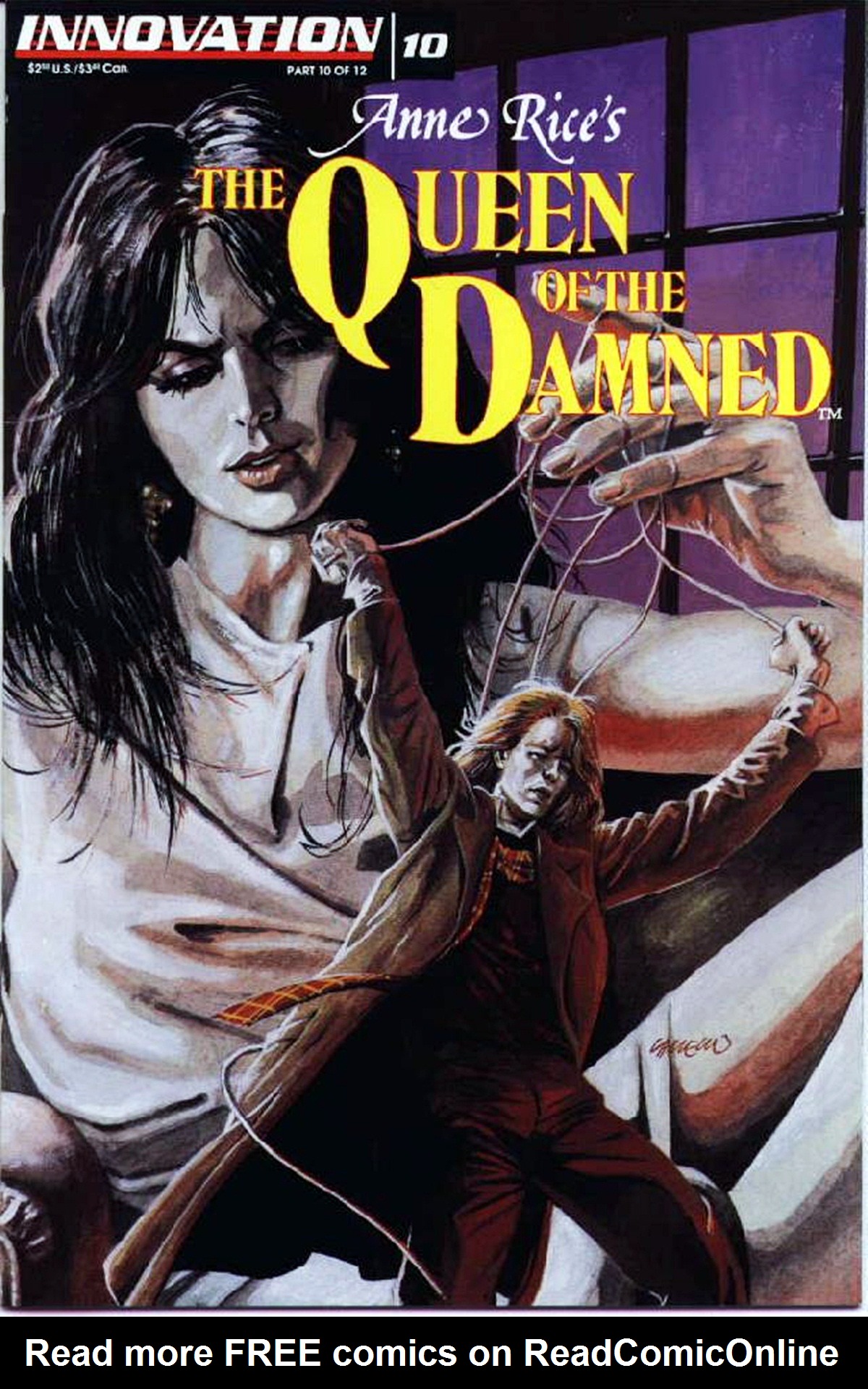 Read online Anne Rice's Queen of the Damned comic -  Issue #10 - 1