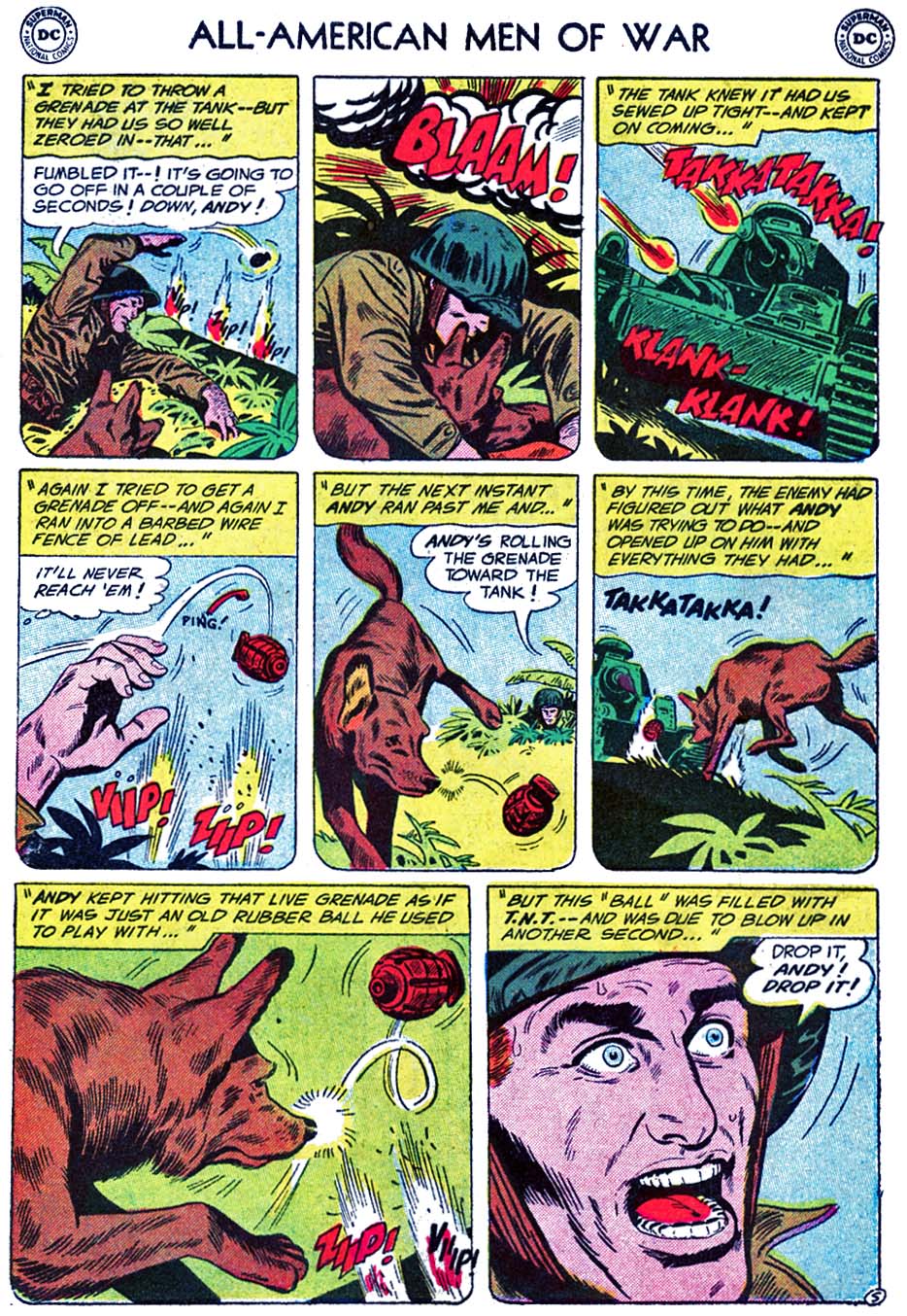 Read online All-American Men of War comic -  Issue #28 - 7