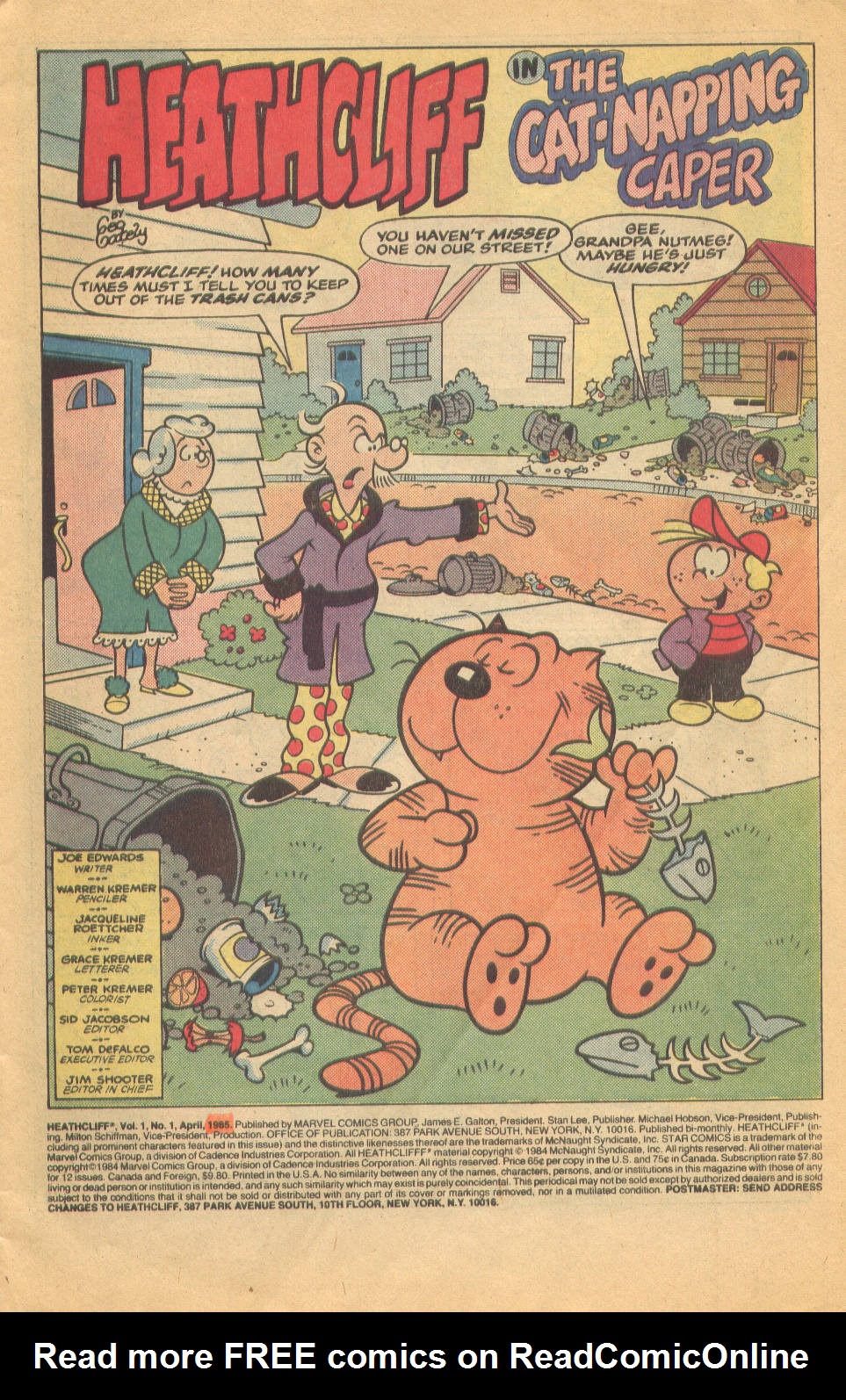 Read online Heathcliff comic -  Issue #1 - 3