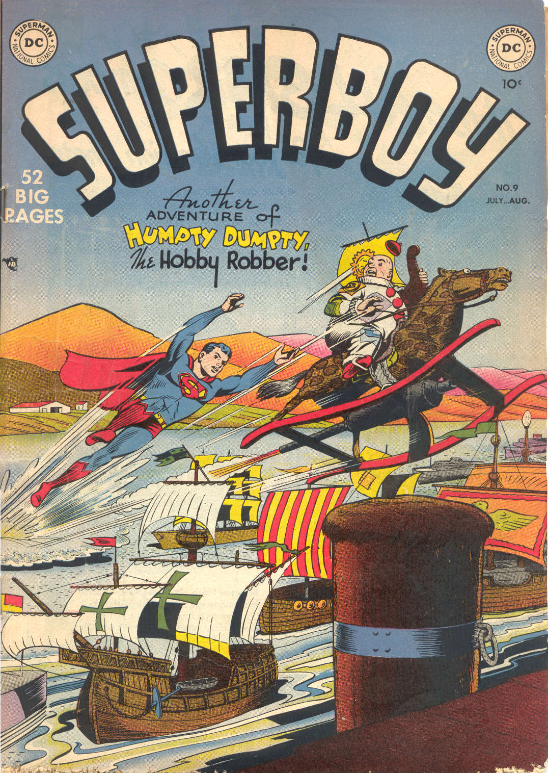 Read online Superboy (1949) comic -  Issue #9 - 1