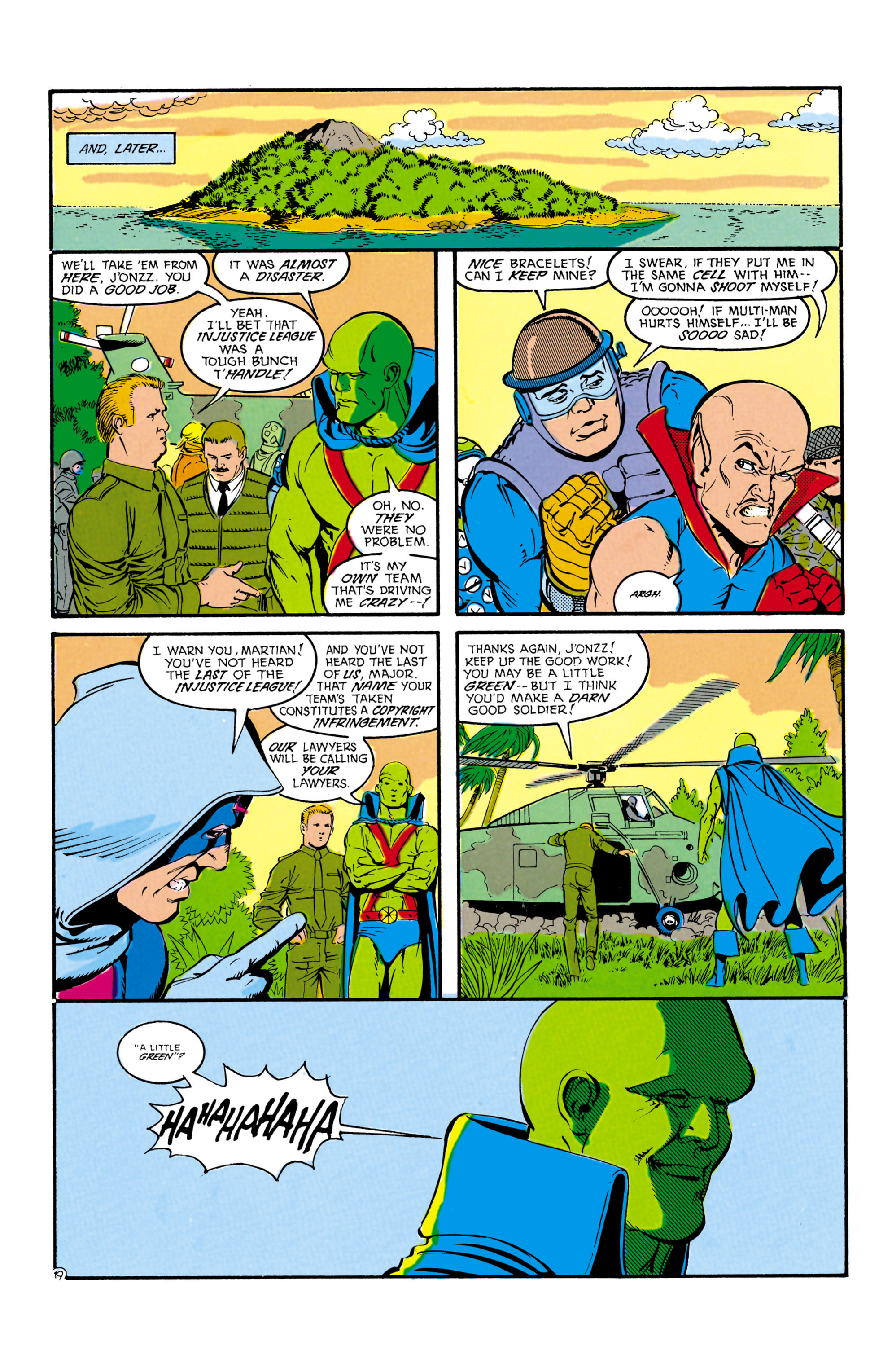 Read online Justice League International (1987) comic -  Issue #23 - 20