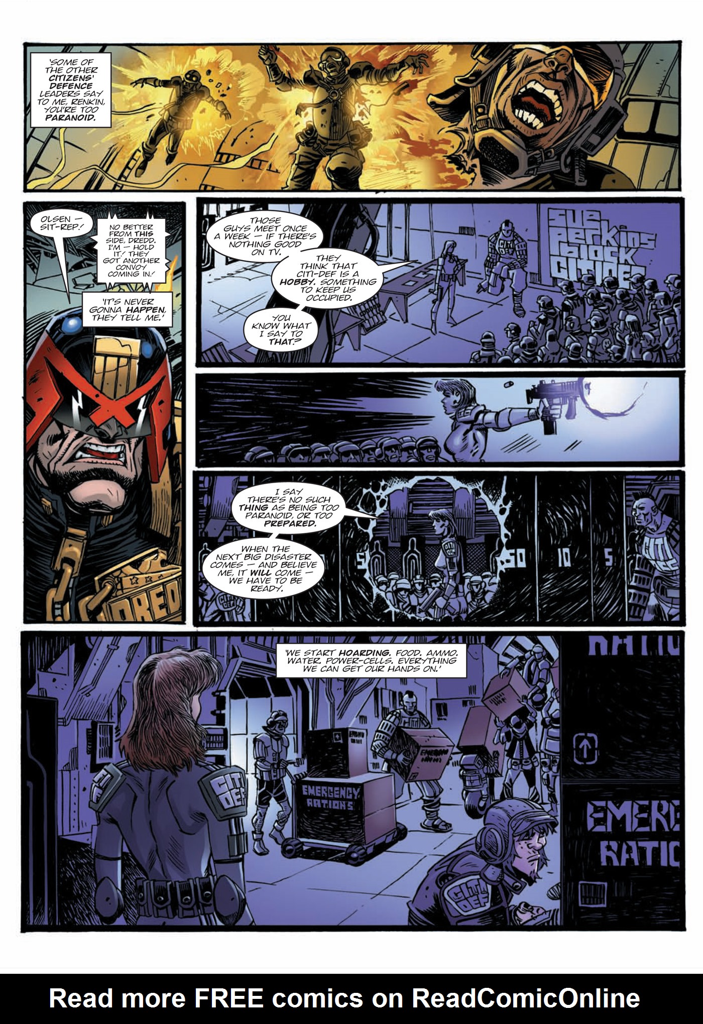 Read online Judge Dredd: Day of Chaos: Fallout comic -  Issue # TPB (Part 1) - 7