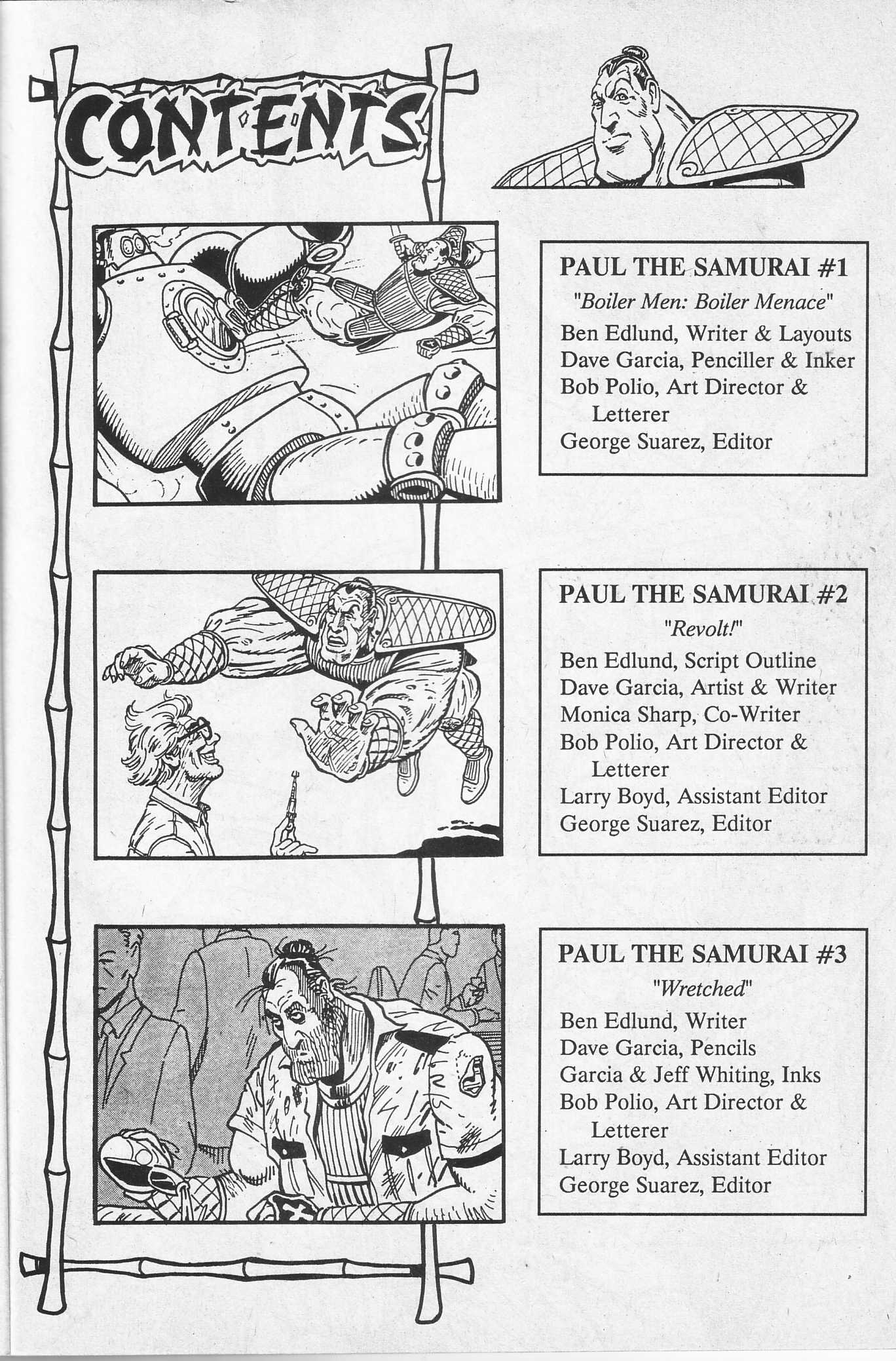 Read online Paul the Samurai (1991) comic -  Issue # TPB - 5