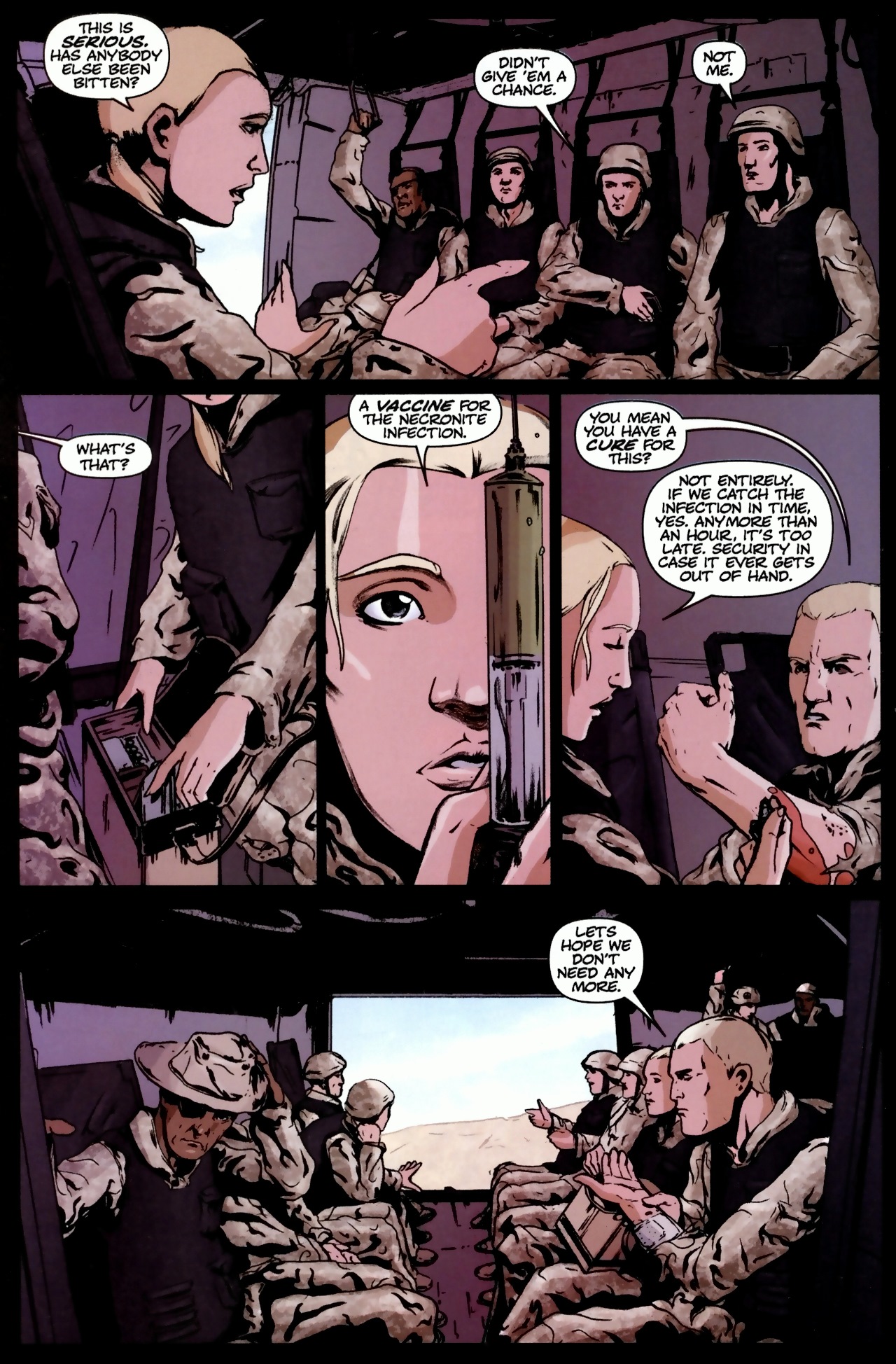 Read online ZMD: Zombies of Mass Destruction comic -  Issue #3 - 18