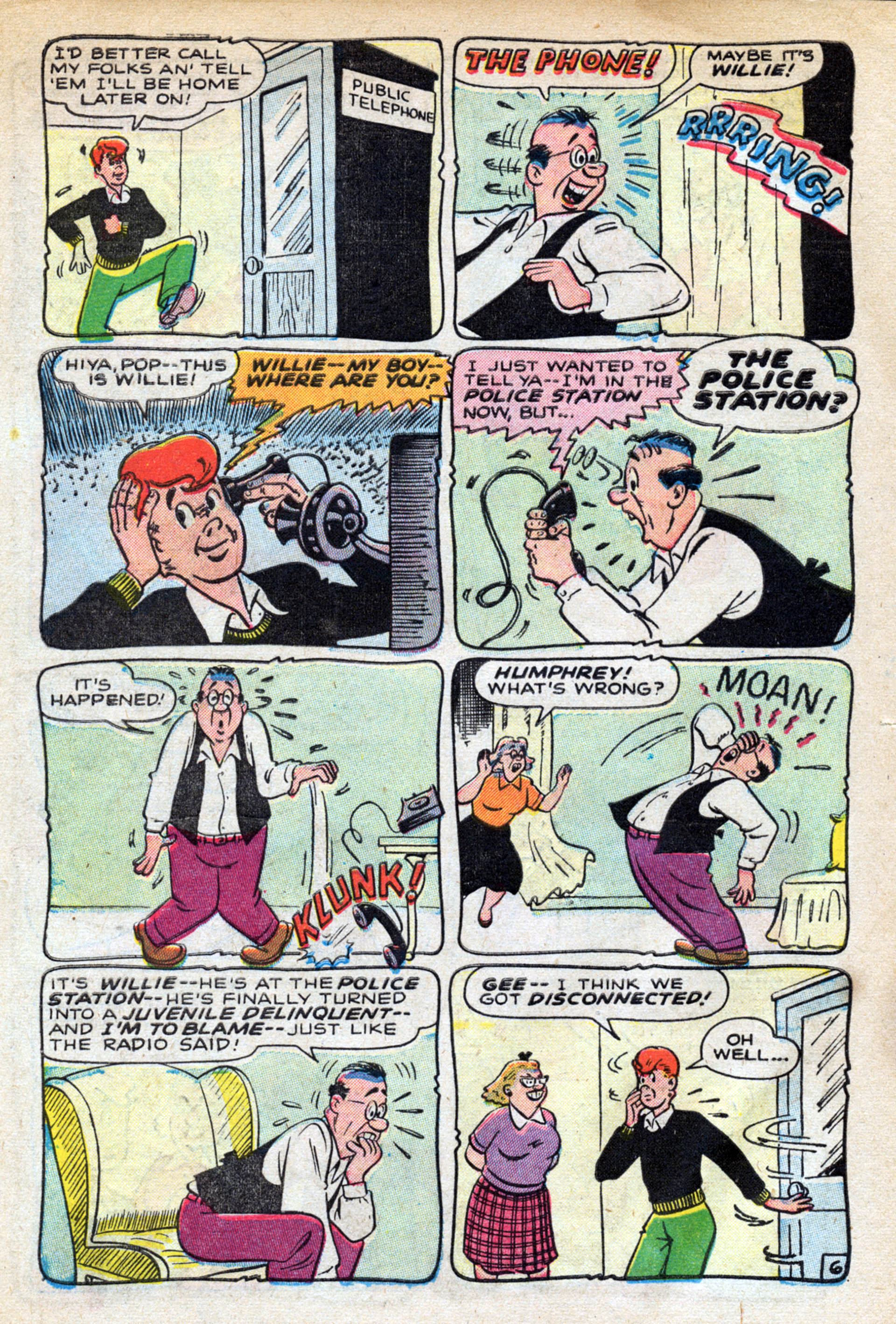 Read online Willie Comics (1950) comic -  Issue #22 - 8