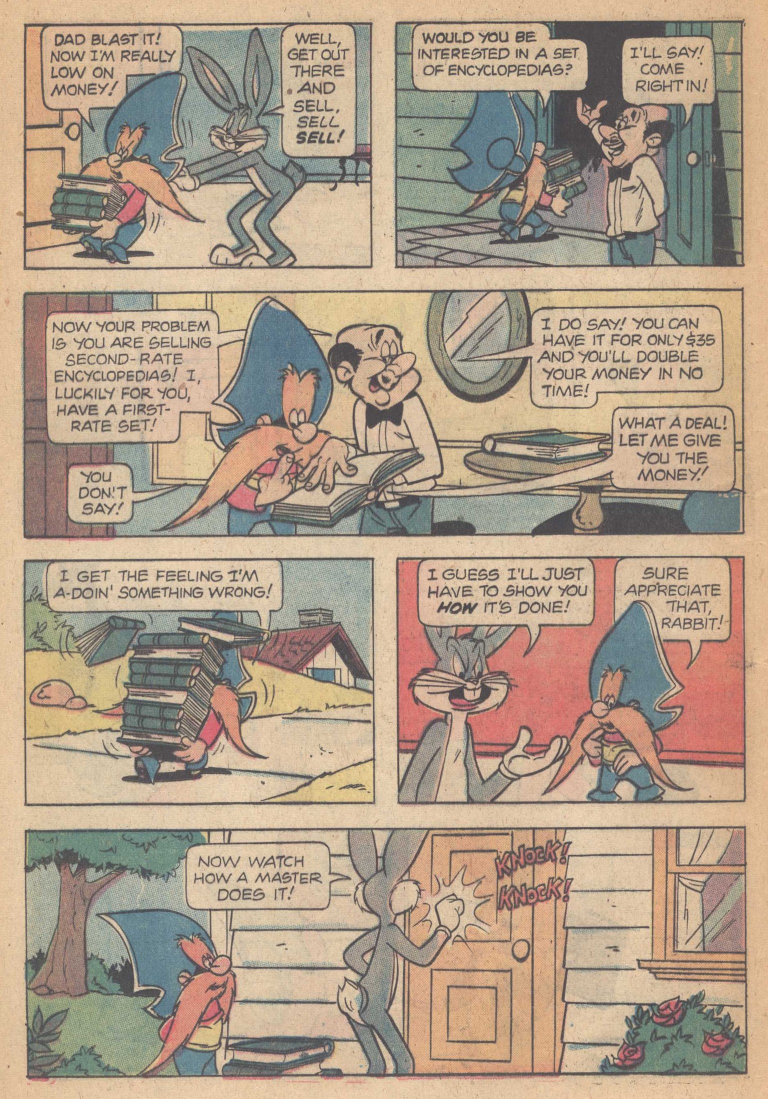 Read online Yosemite Sam and Bugs Bunny comic -  Issue #33 - 12