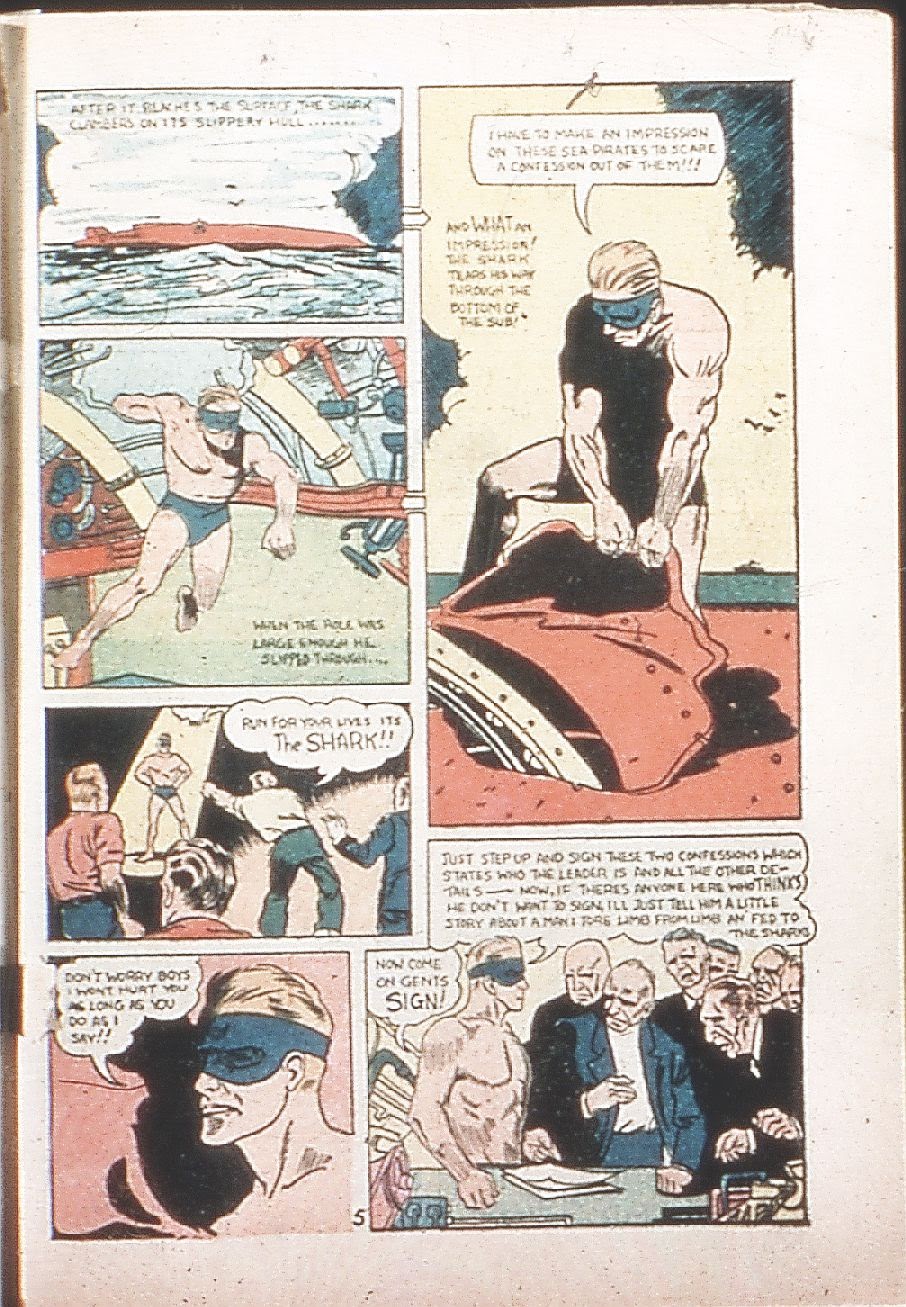 Read online Amazing Man Comics comic -  Issue #9 - 64