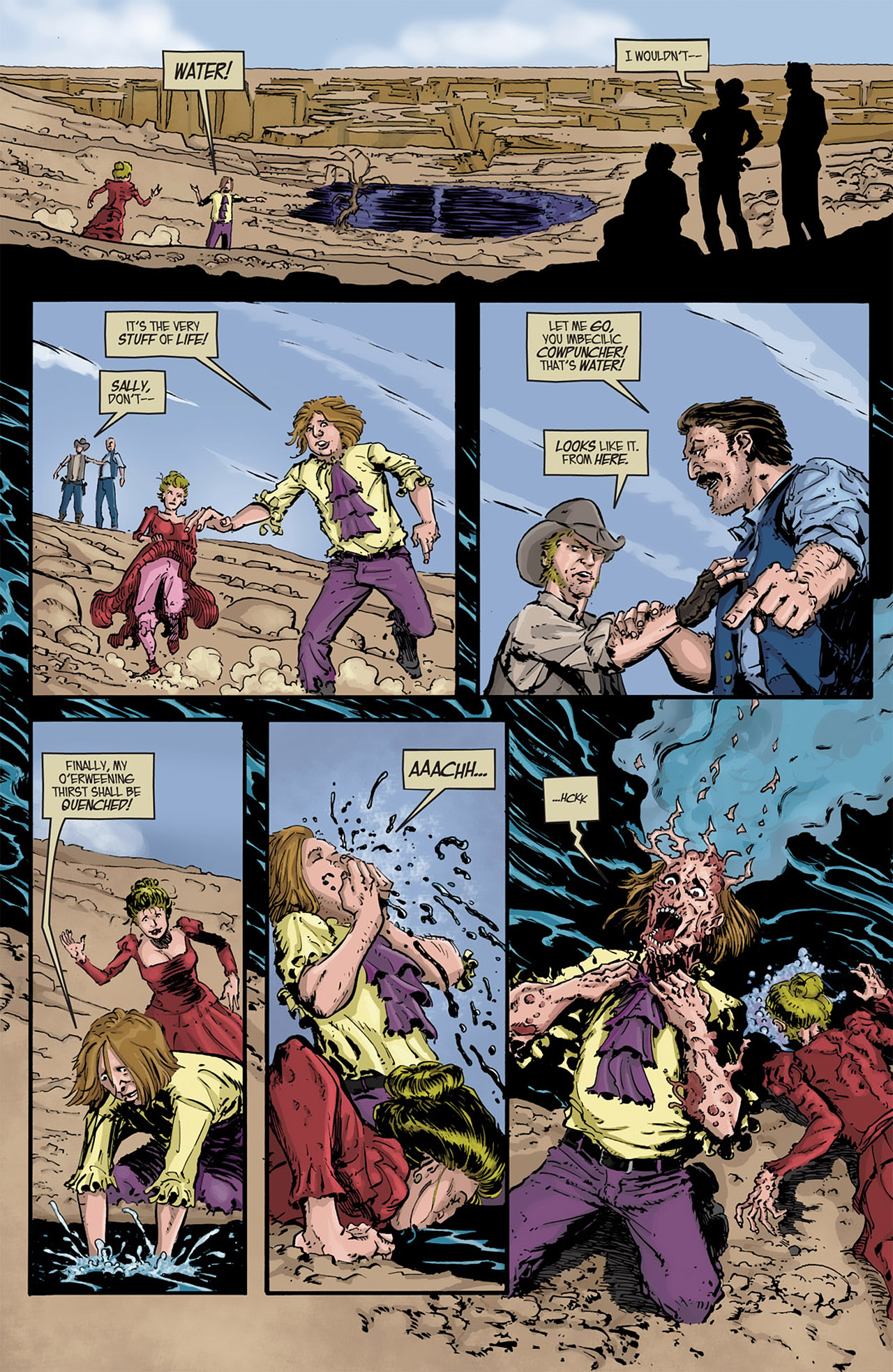 Read online Deadlands: Black Water comic -  Issue # Full - 17