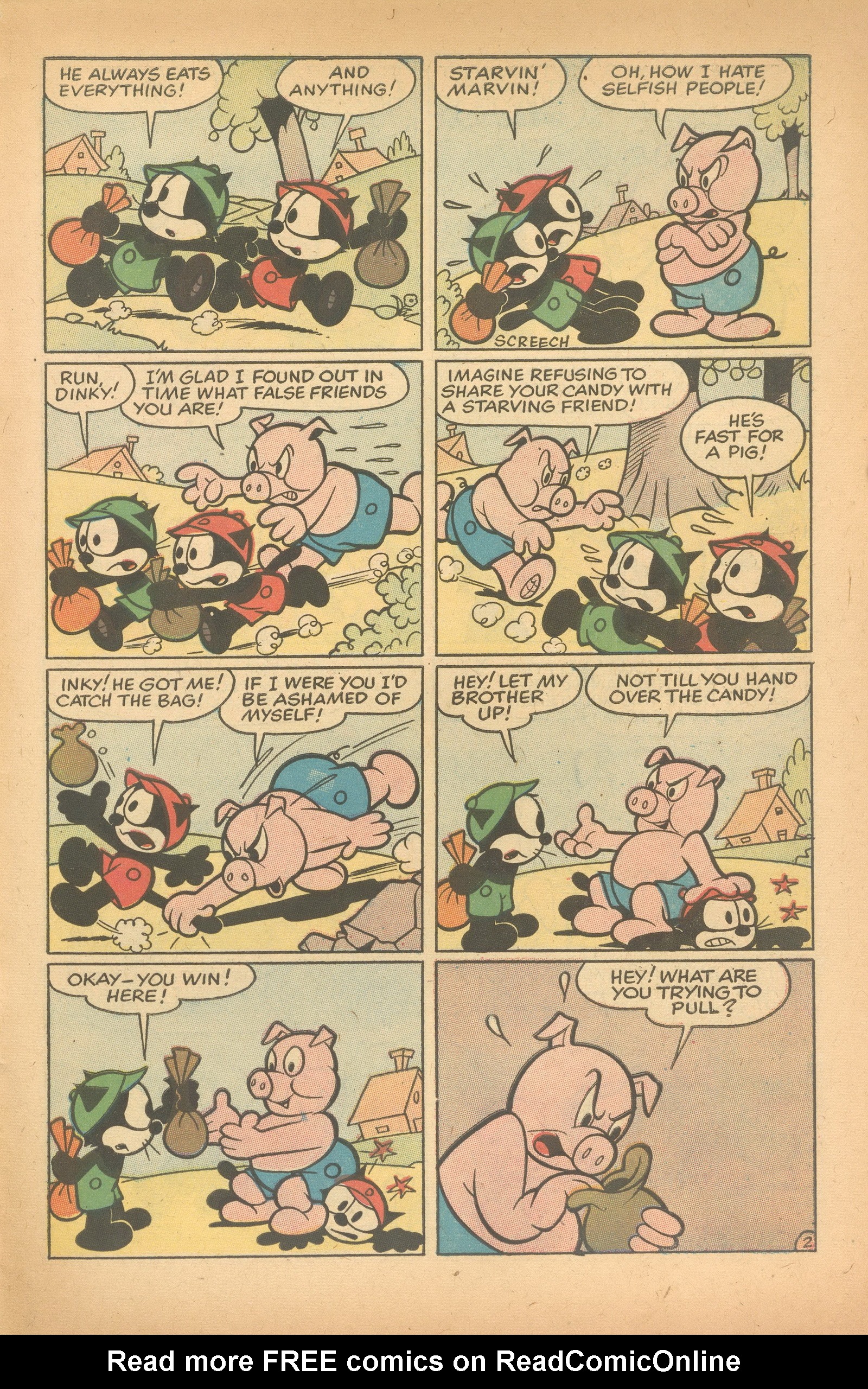Read online Felix the Cat (1955) comic -  Issue #79 - 31