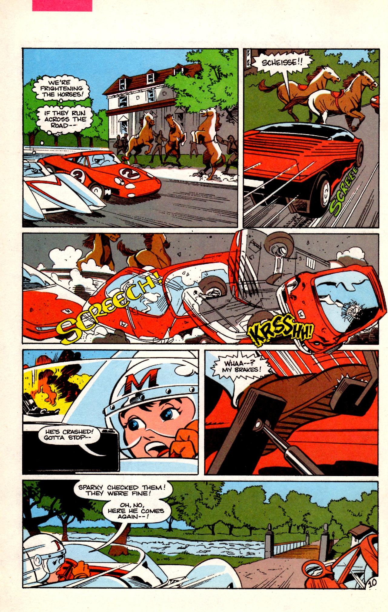 Read online Speed Racer (1987) comic -  Issue #35 - 14