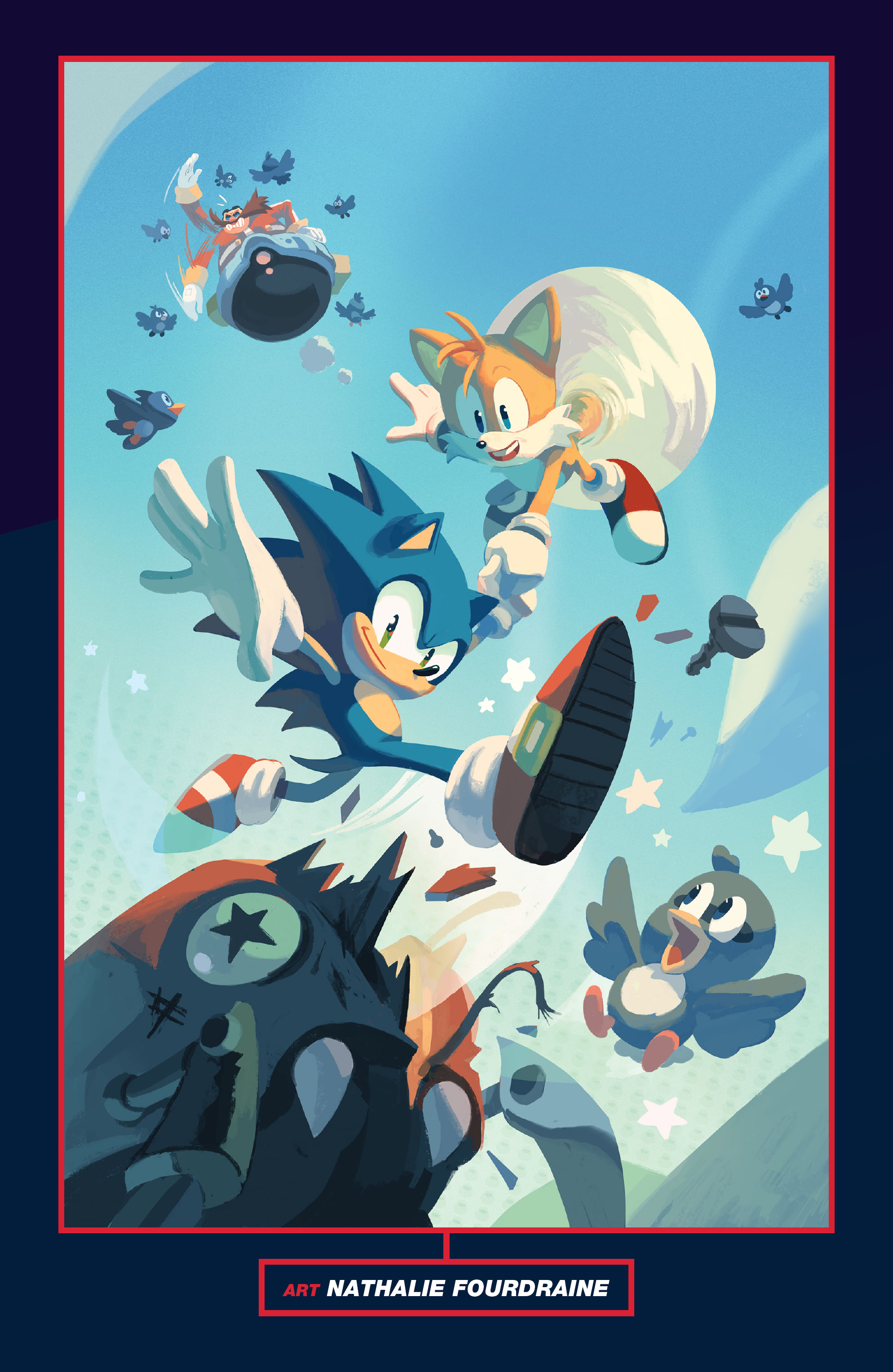 Read online Sonic the Hedgehog (2018) comic -  Issue # _5th Anniversary Edition - 37