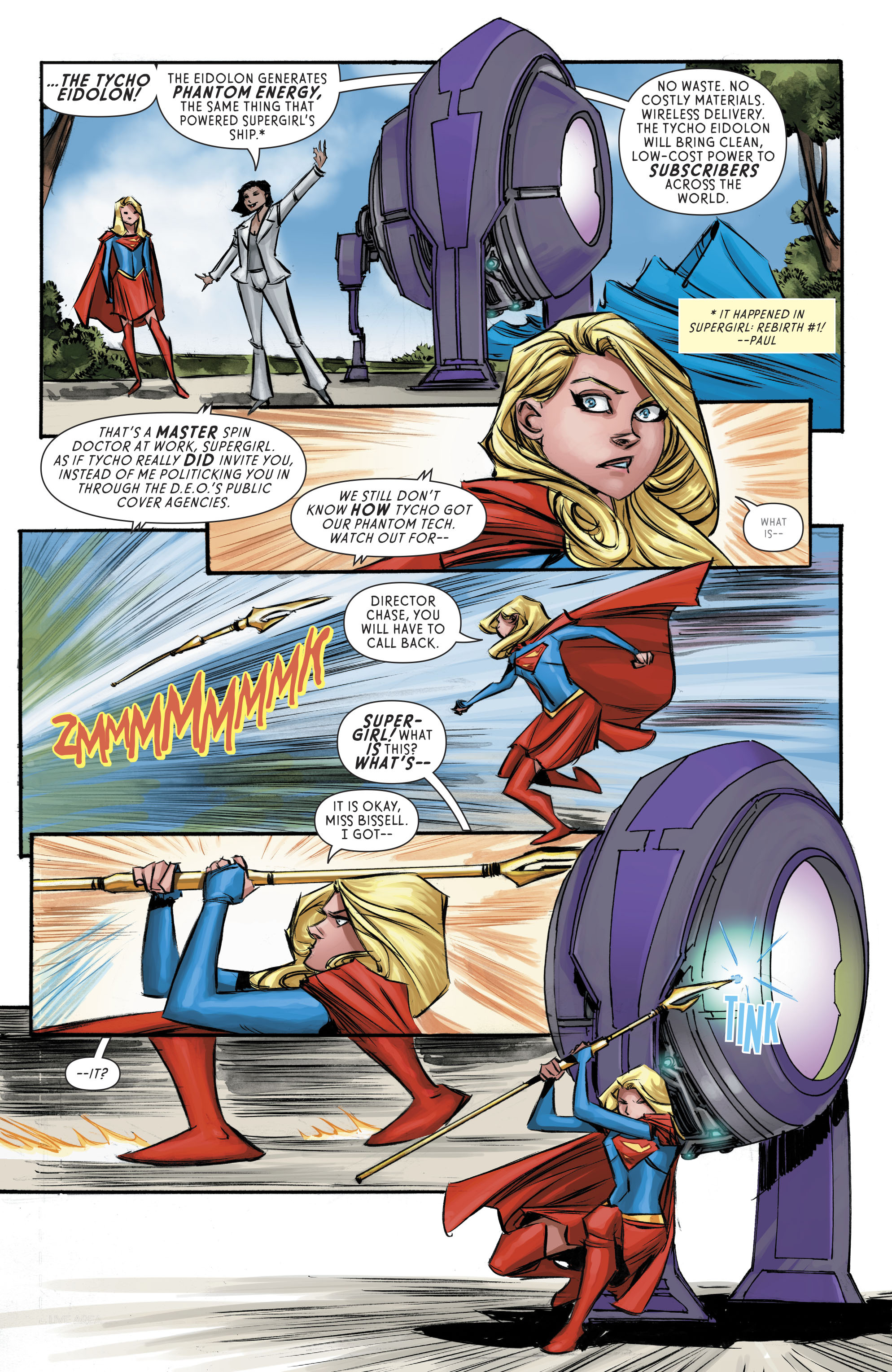 Read online Supergirl (2016) comic -  Issue #9 - 9