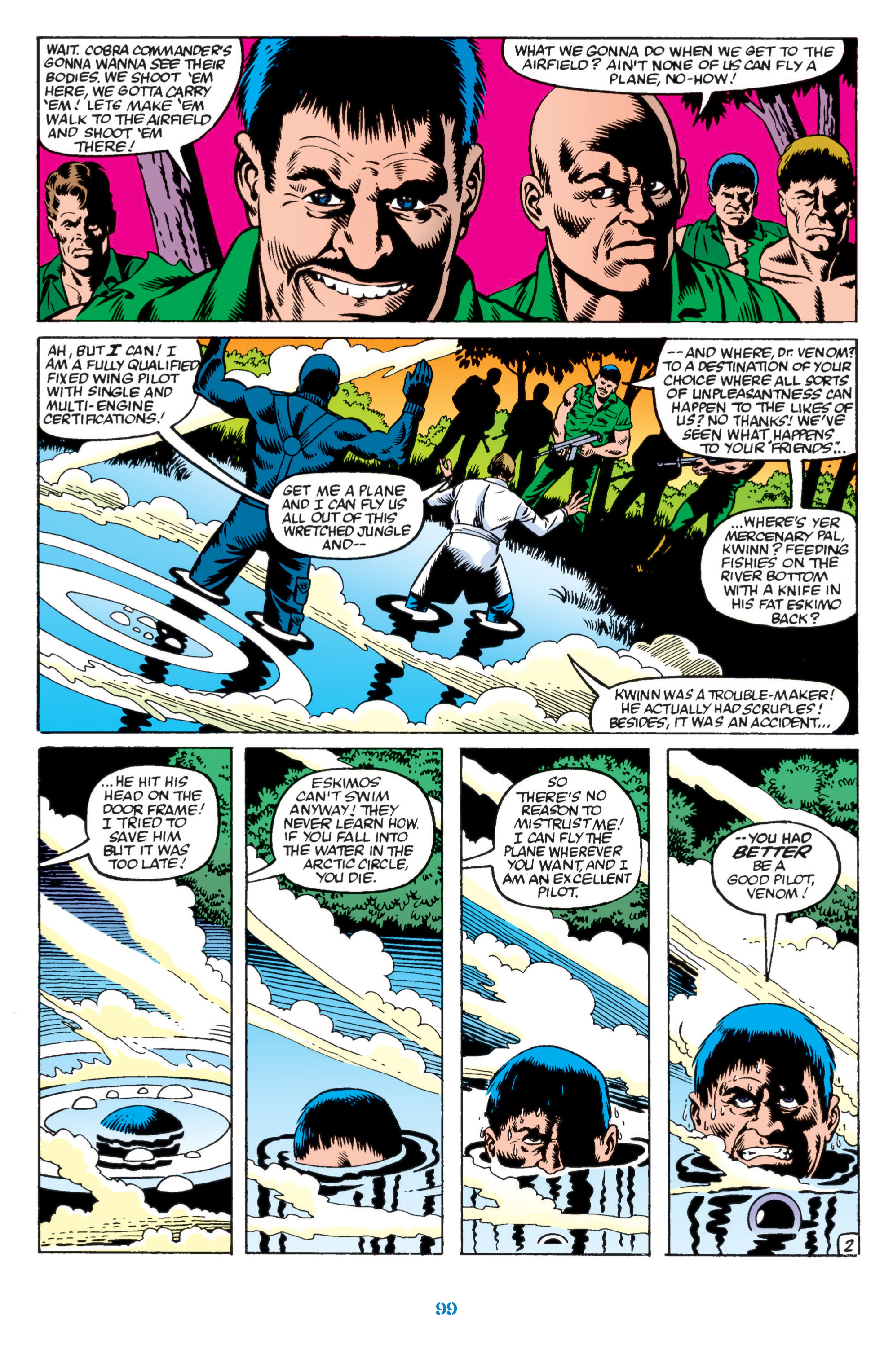 Read online Classic G.I. Joe comic -  Issue # TPB 2 (Part 1) - 100