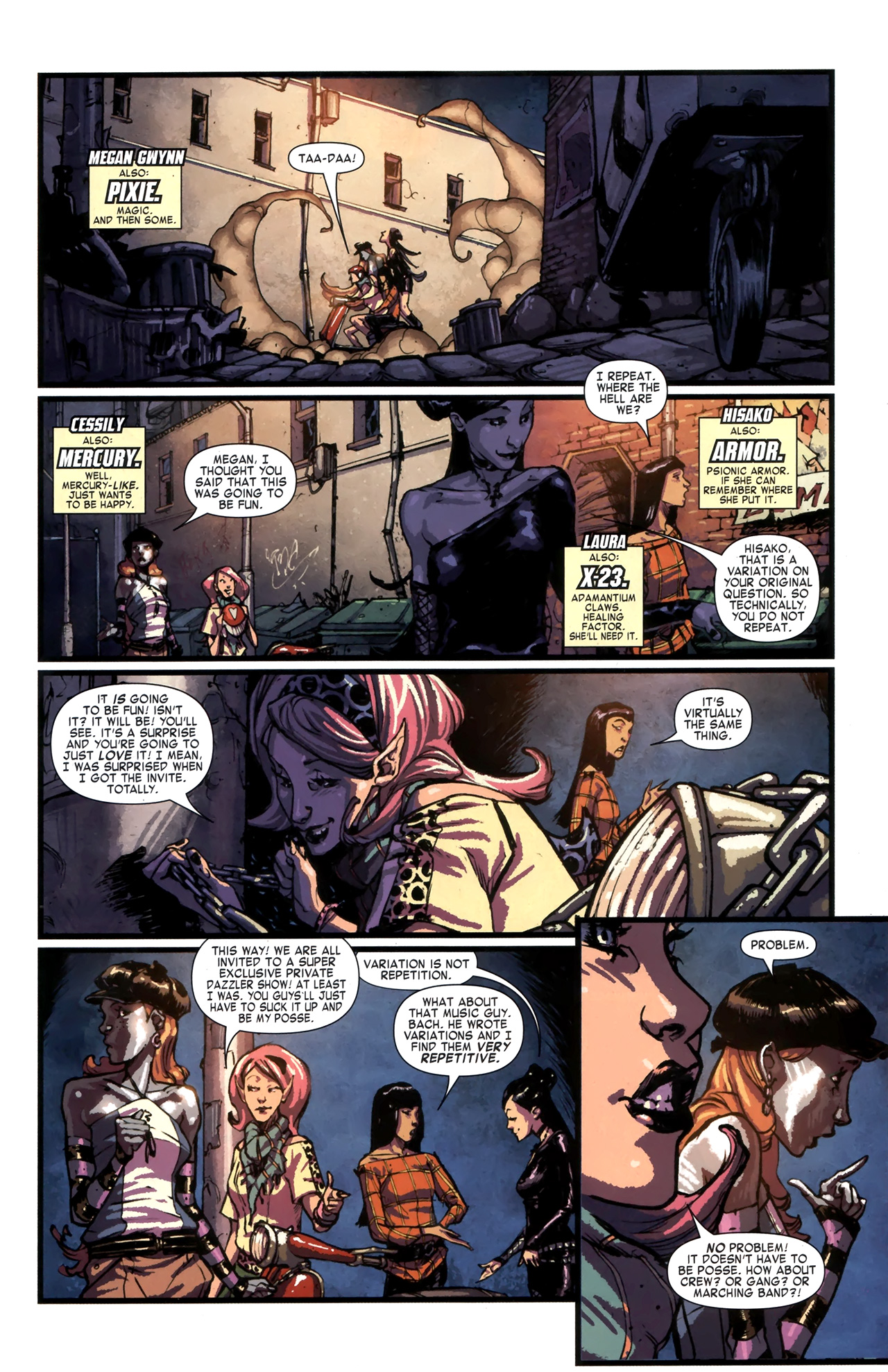 Read online X-Men: Pixie Strikes Back comic -  Issue #2 - 4