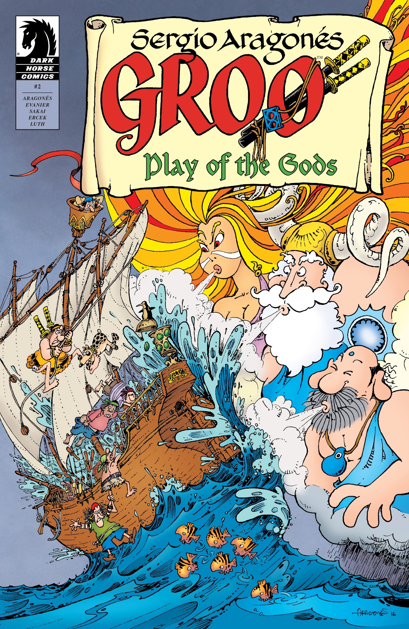 Read online Groo: Play of the Gods comic -  Issue #2 - 1