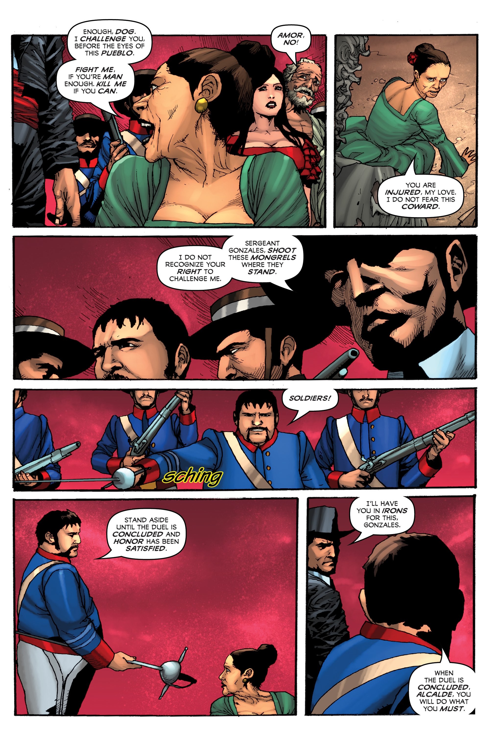 Read online Zorro: Swords of Hell comic -  Issue #4 - 13