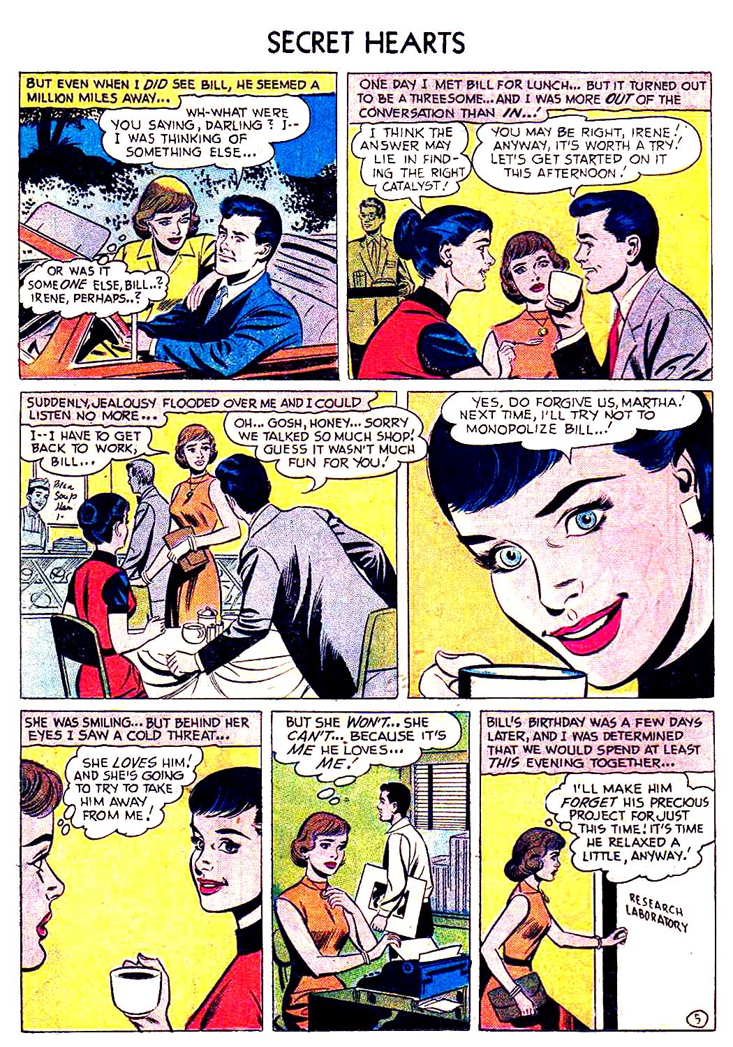 Read online Secret Hearts comic -  Issue #41 - 14