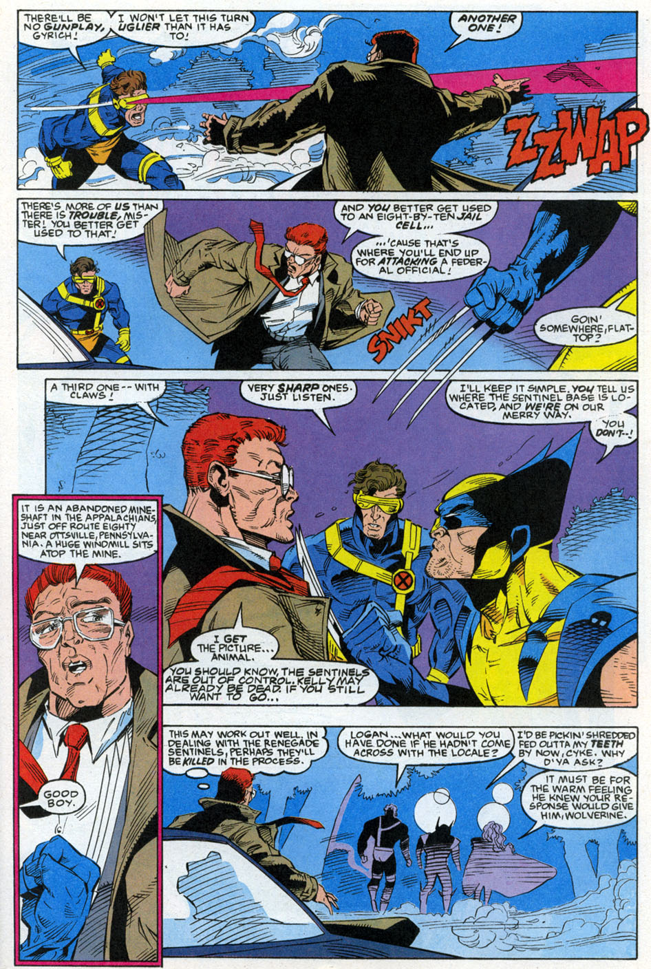 Read online X-Men Adventures (1992) comic -  Issue #15 - 12