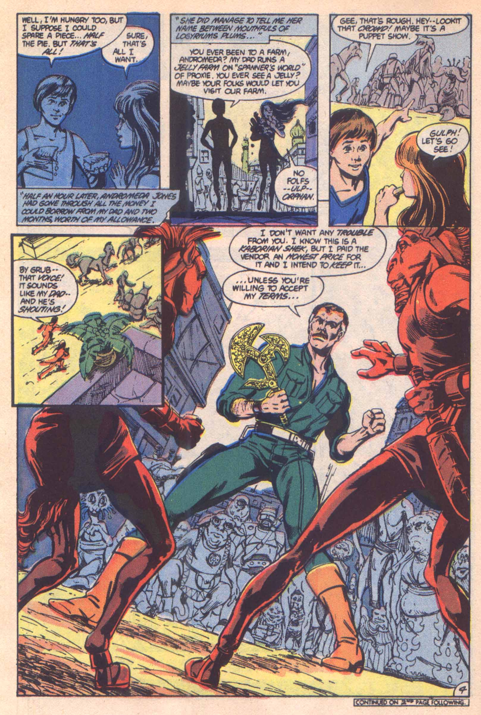 Read online Spanner's Galaxy comic -  Issue #1 - 5